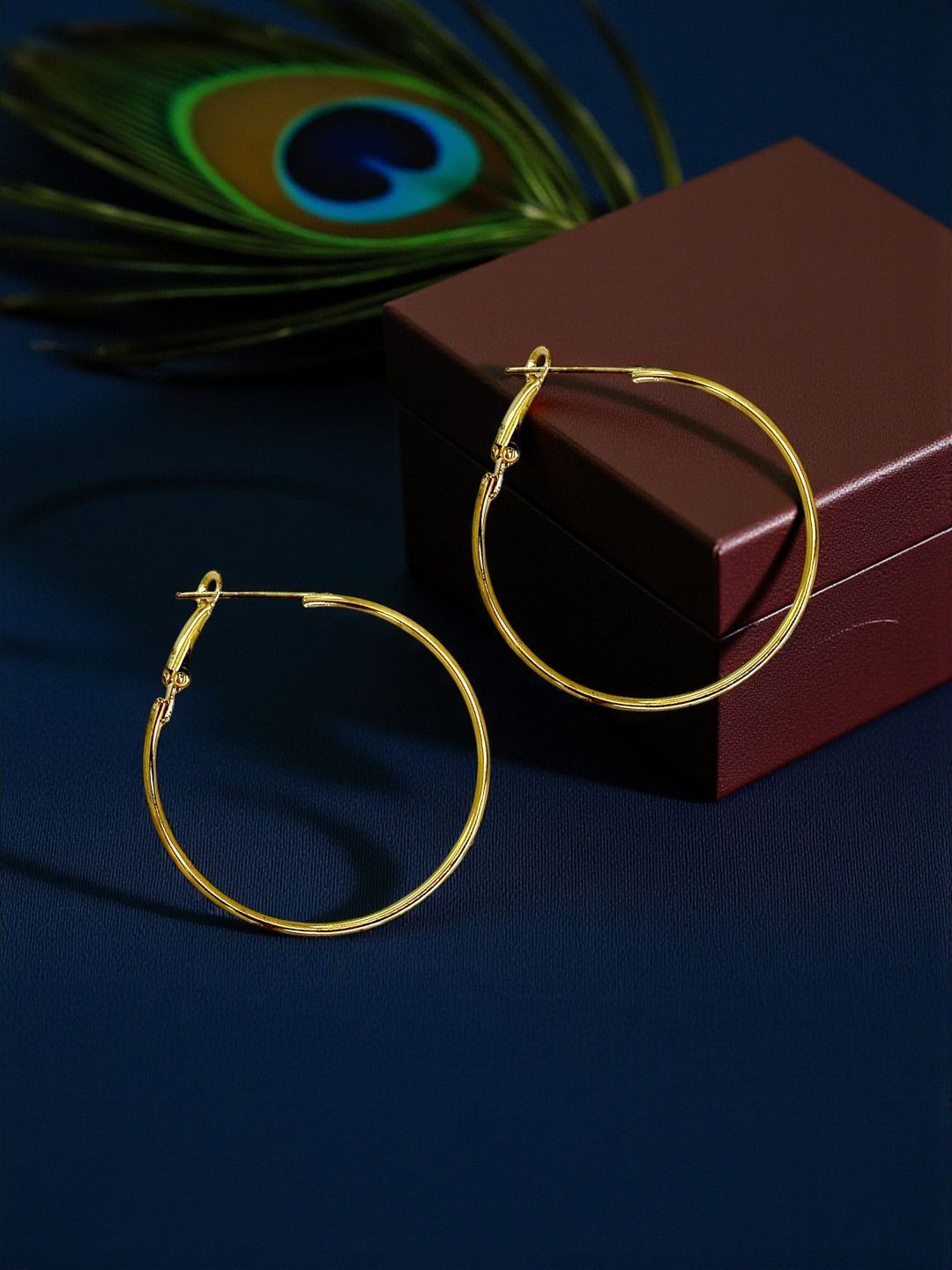 FEMMIBELLA Circular Hoop Earrings-picture-38
