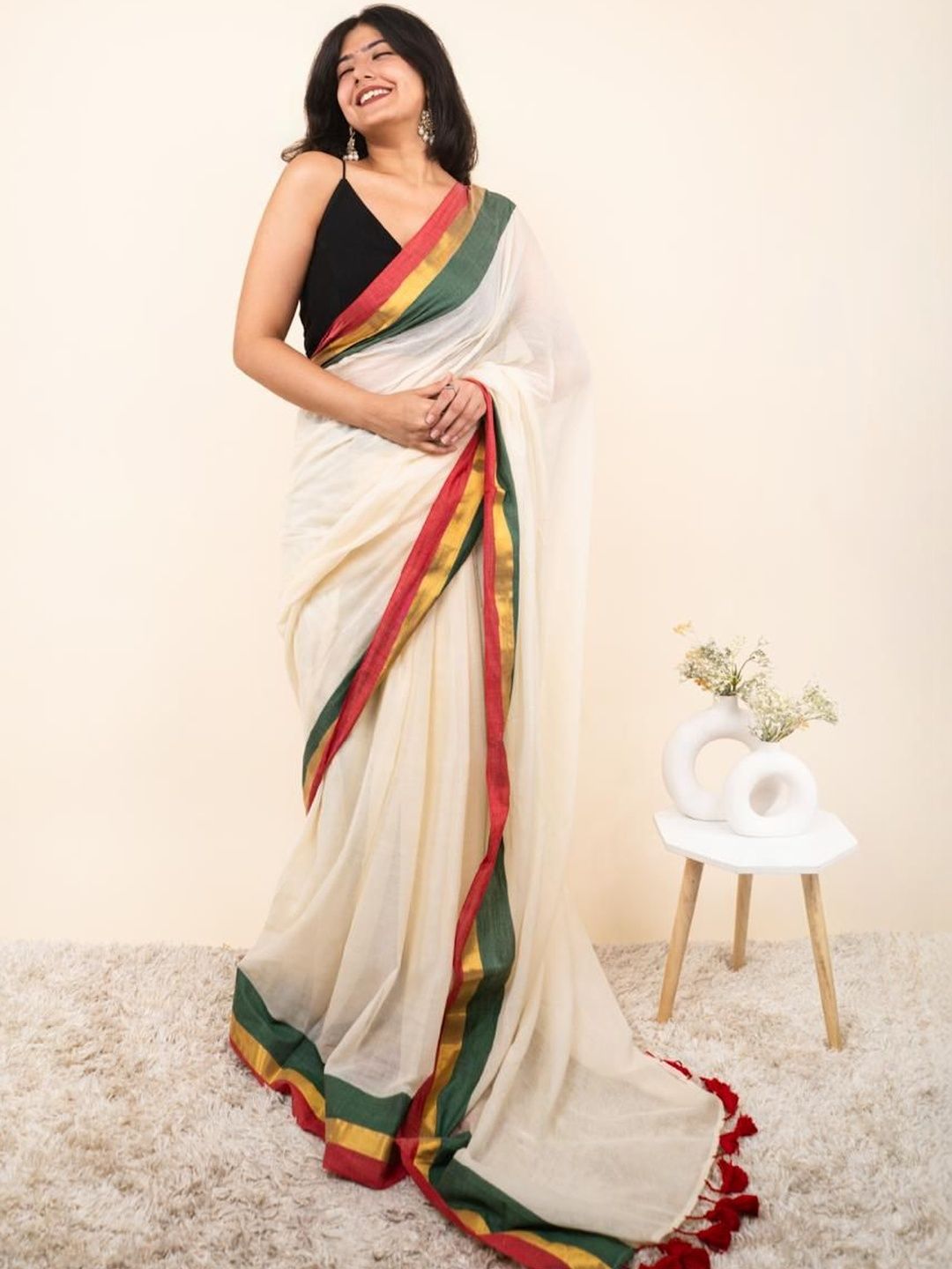 SHYAMALI BOUTIQUE Pure Cotton Saree-picture-18