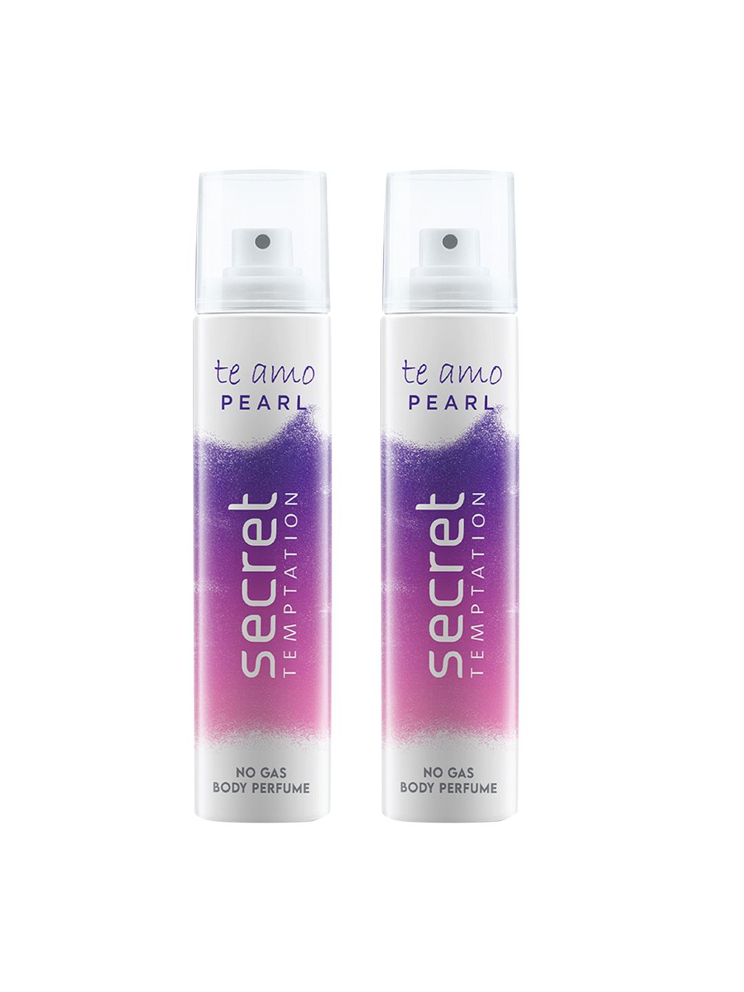 Secret Temptation Women Set Of 2 Te Amo Pearl Perfume Body Spray - 120ml Each-picture-30