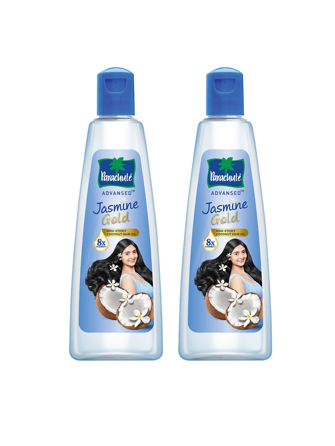 Parachute Set of 2 Advansed Jasmine Gold Coconut Hair Oil - 500ml each-image-43