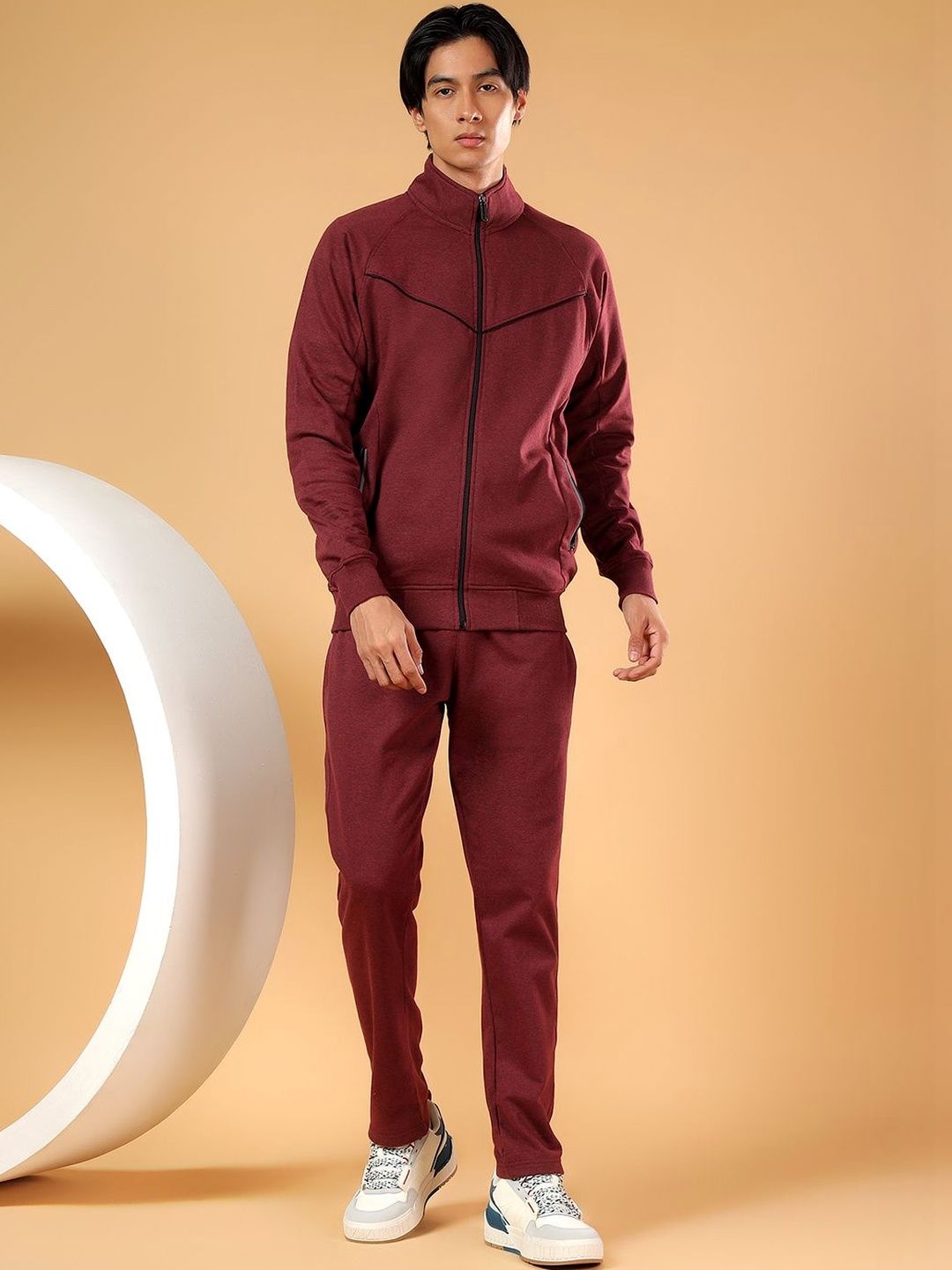 AKTIO Men Mock Collar Tracksuit-picture-10