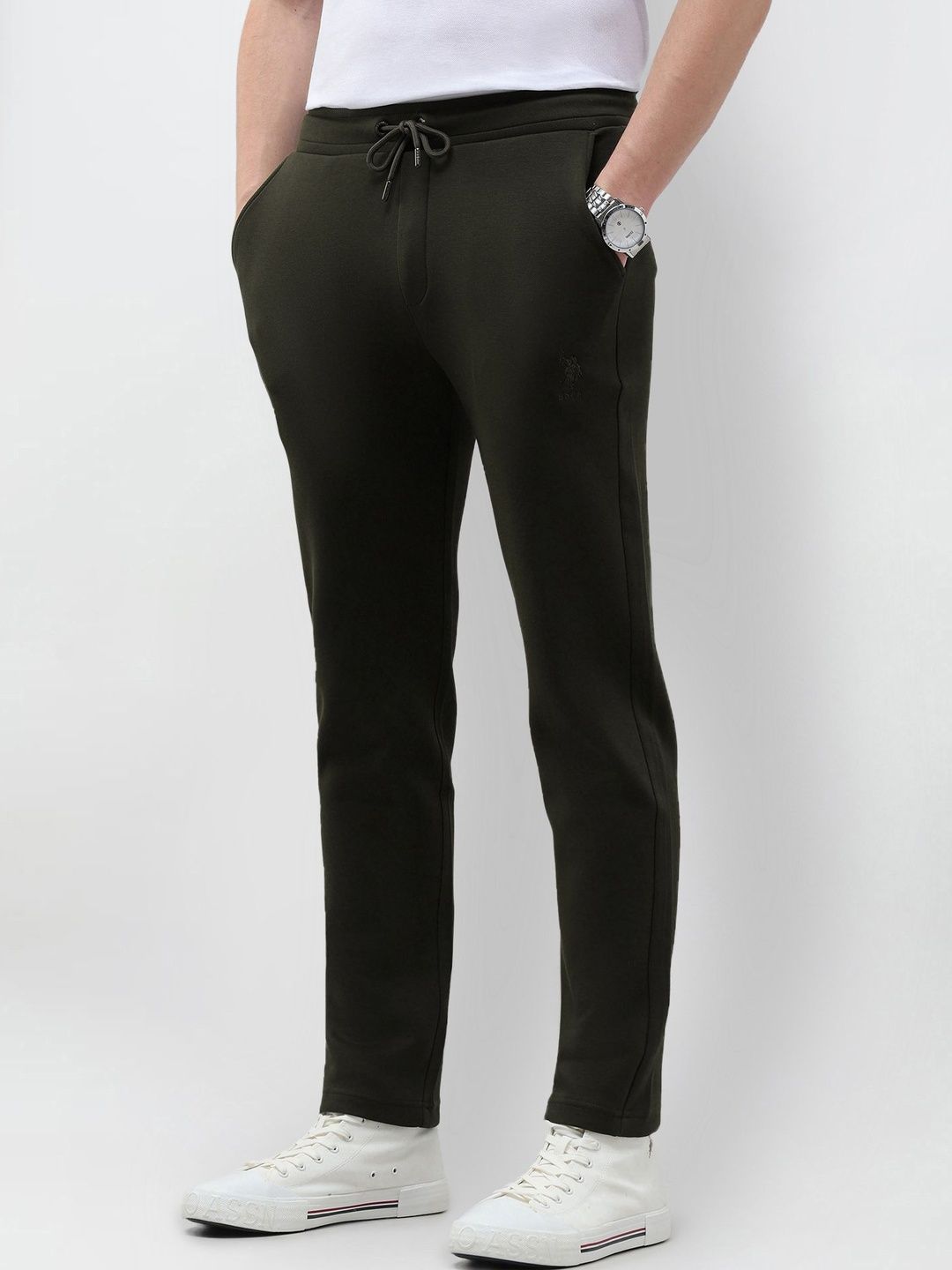 U.S. Polo Assn. Men Slim Fit Regular Track Pants-picture-11