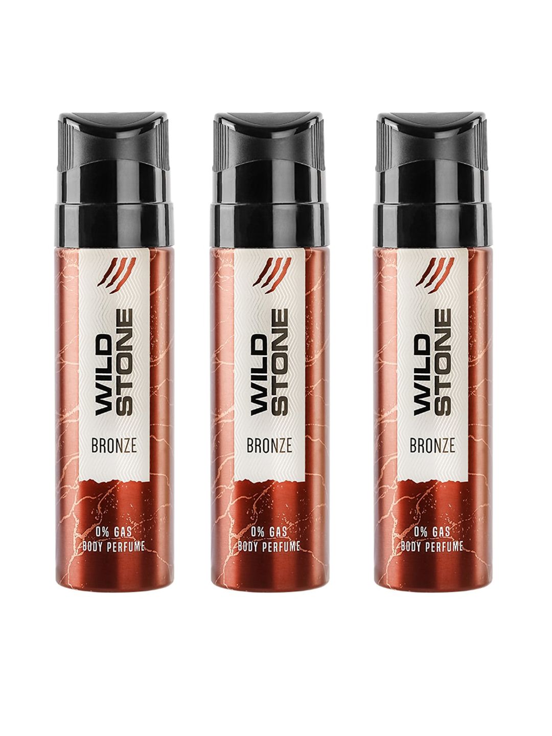 Wild stone Men Set Of 3 Bronze Gas-Free Long-Lasting Body Perfume - 120ml Each-image-38