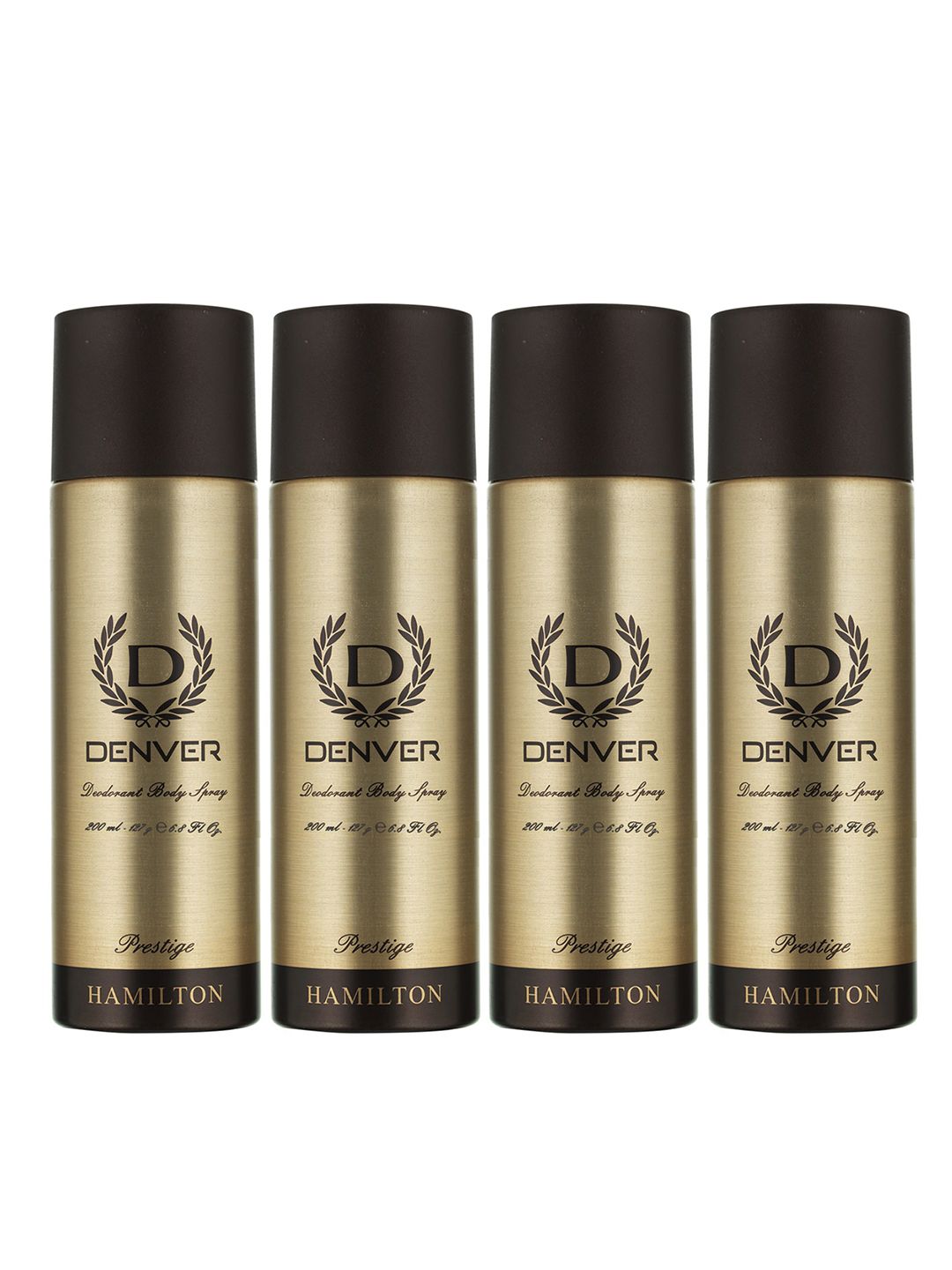 Denver Men Set of 4 Prestige Deodorant Body Sprays - 200ml Each-image-37