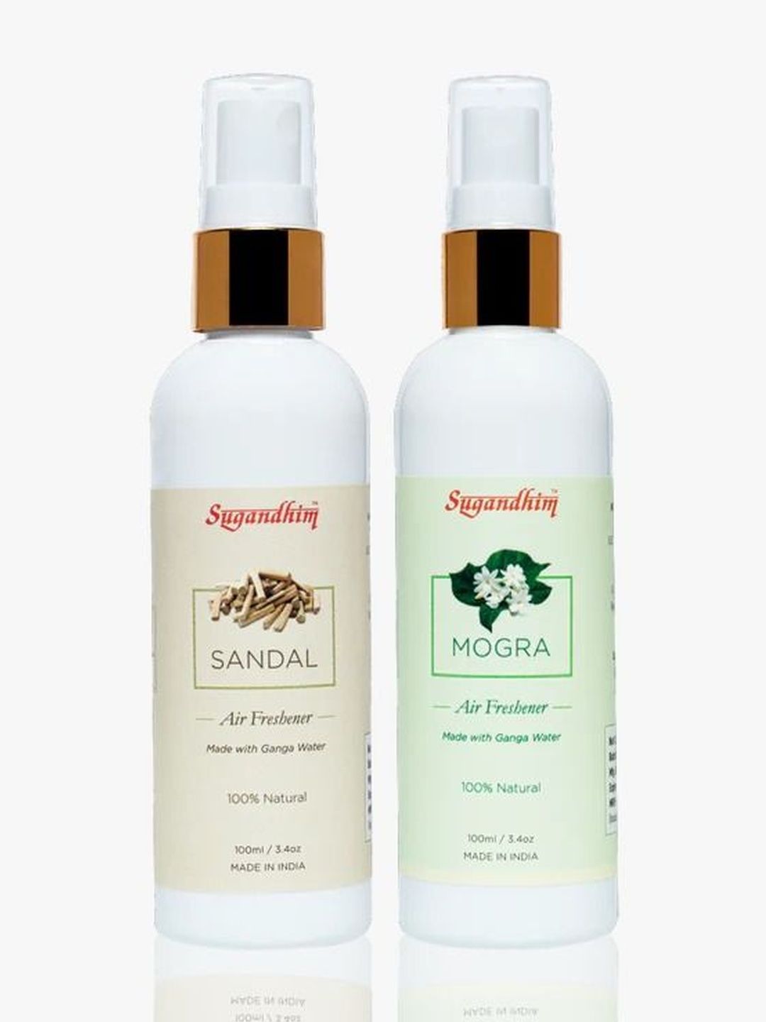 Sugandhim 2 Pieces Sandal & Mogra Fragrances Room Freshener 100 ml-picture-10