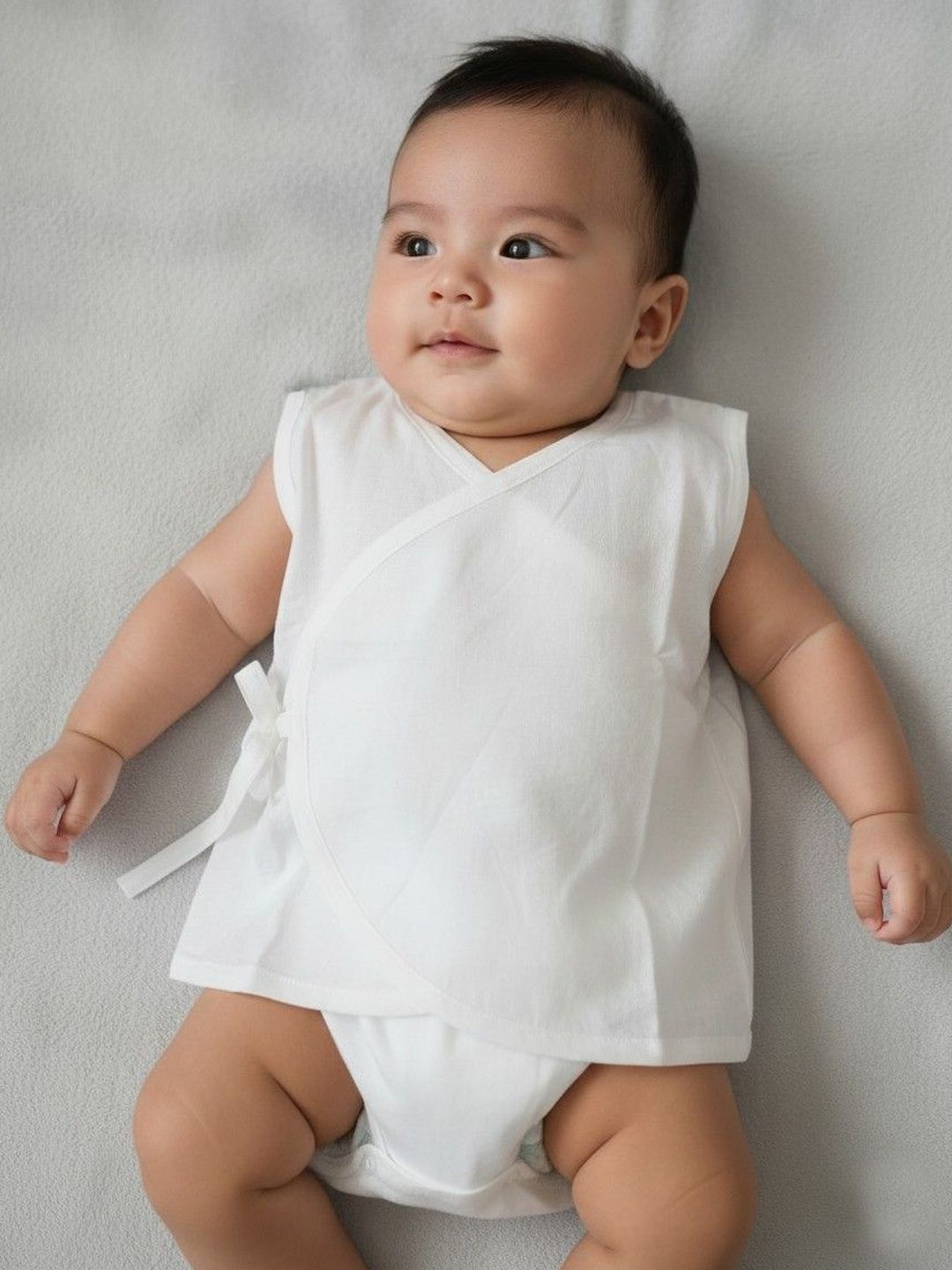 Moda Rapido Infant Boys Pure Cotton Jhabla Vests-image-8