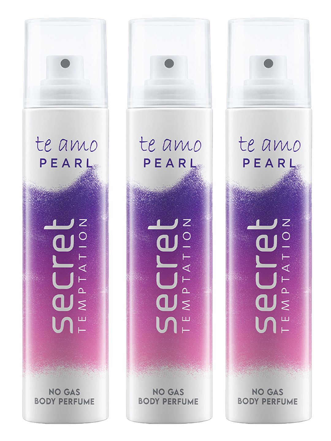 Secret Temptation Women Set of 3 Te Amo Pearl Perfume Body Spray - 120 ml each-picture-32