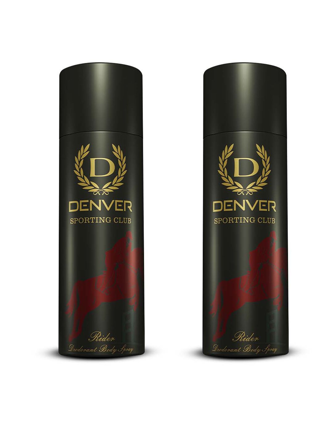 Denver Men Set Of 2 Sporting Club Rider Deodorant Body Spray - 180 ml each-picture-10