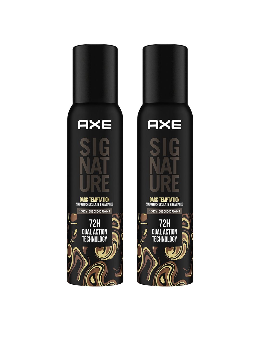 AXE Men Set of 2 Signature Dark Temptation Deodorant Bodyspray - 154ml each-picture-27