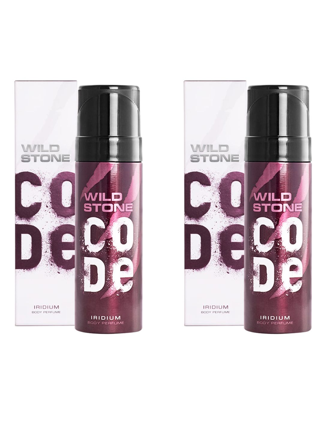 Wild Stone Code Men Set of 2 Iridium Long Lasting Body Deodorants - 150 ml each-picture-25