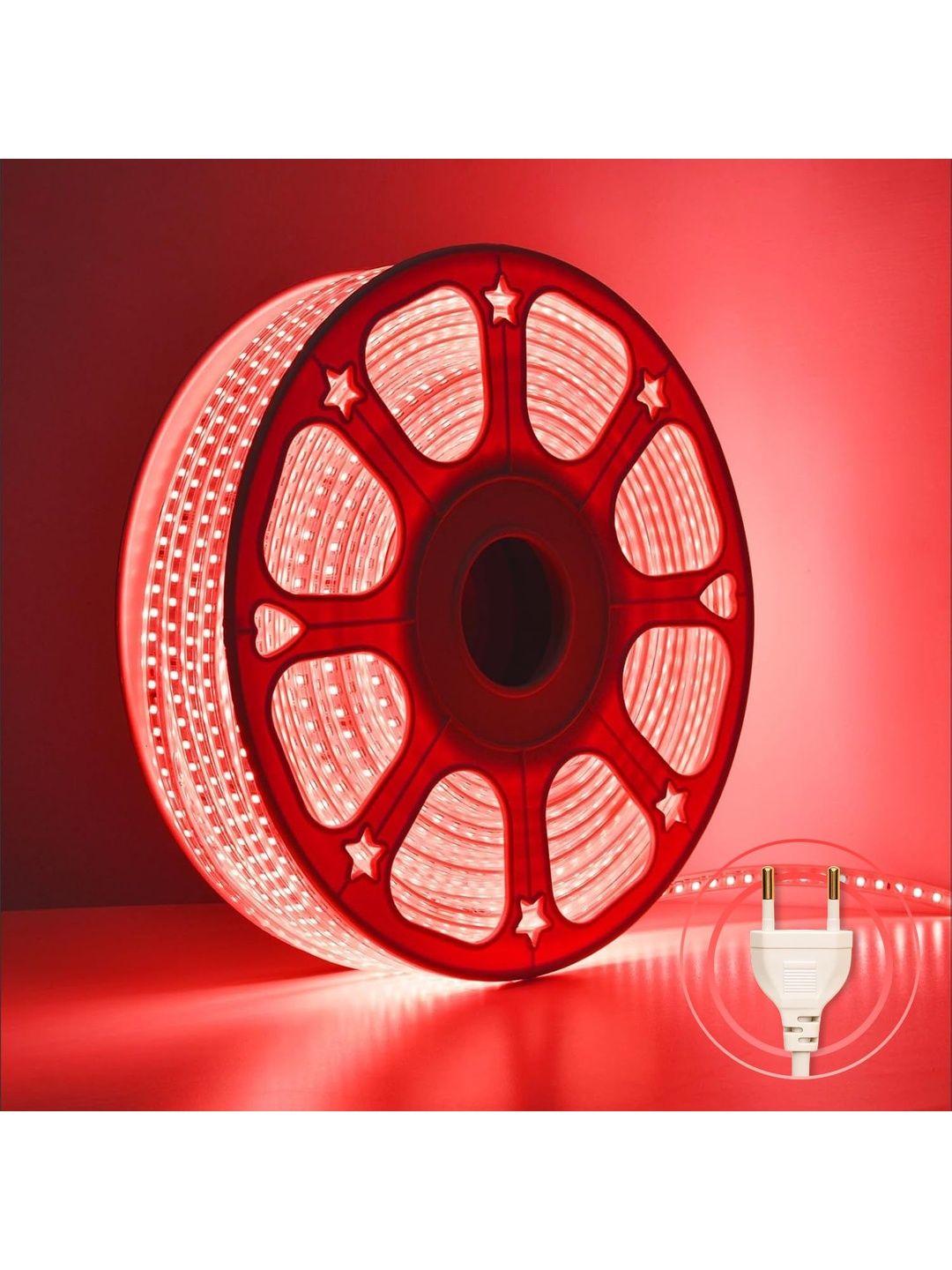 MPROW Red Waterproof Rope LED String Lights-image-29