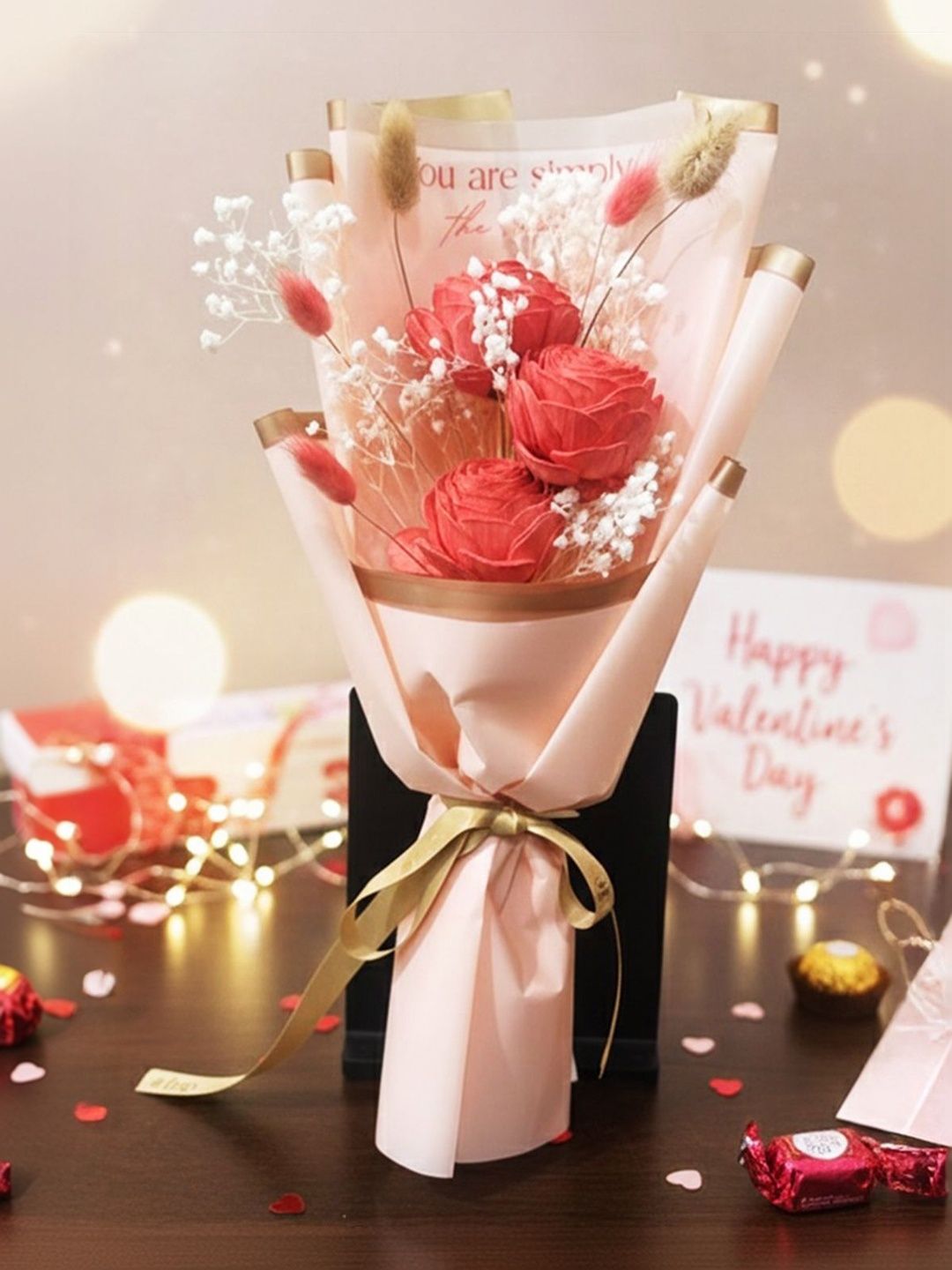 Special You Red 1 Pieces Rose Artificial Flower