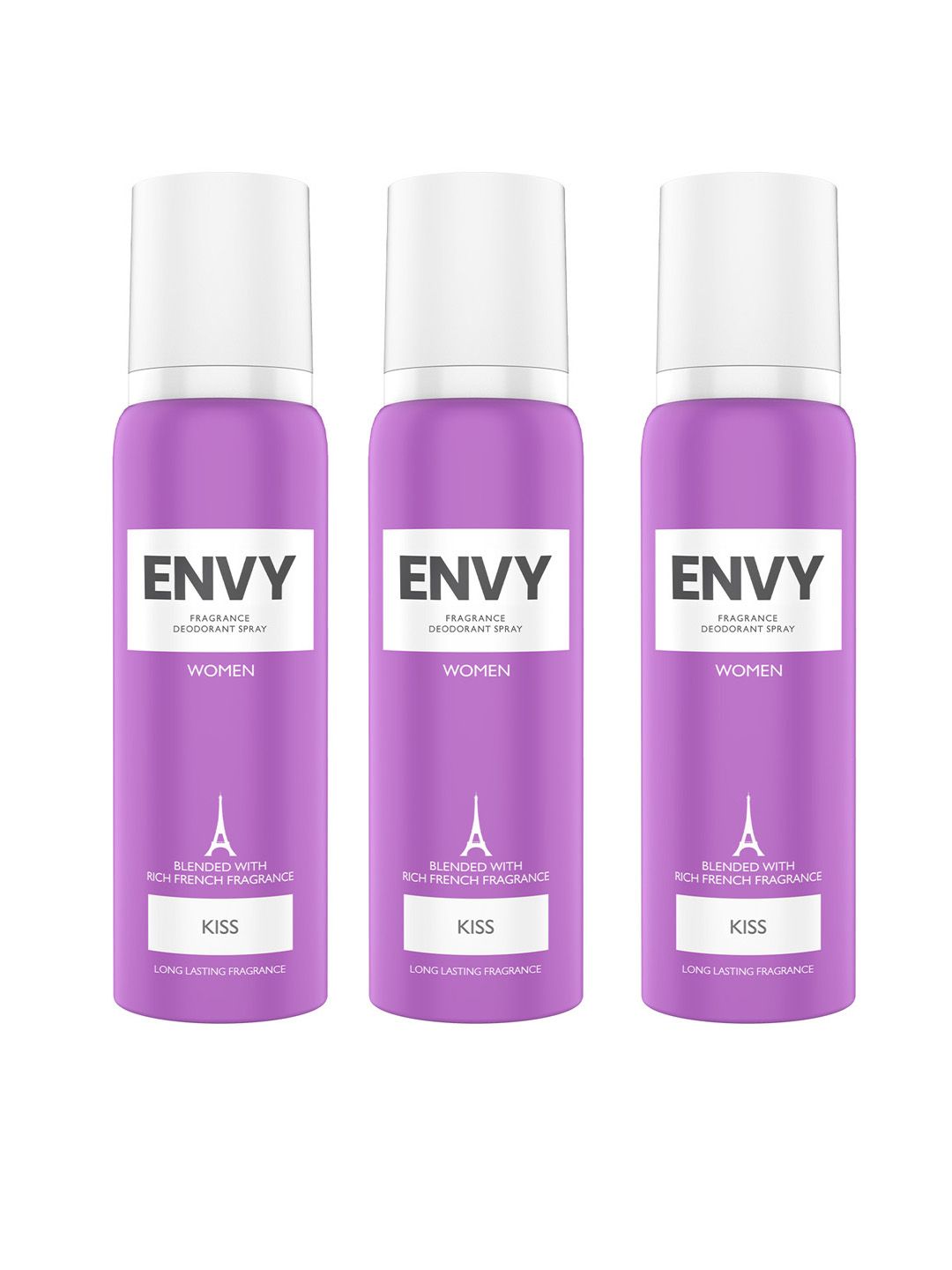 Envy Women Set of 3 Kiss Perfume Deodorant Spray - 120 ml each-picture-47