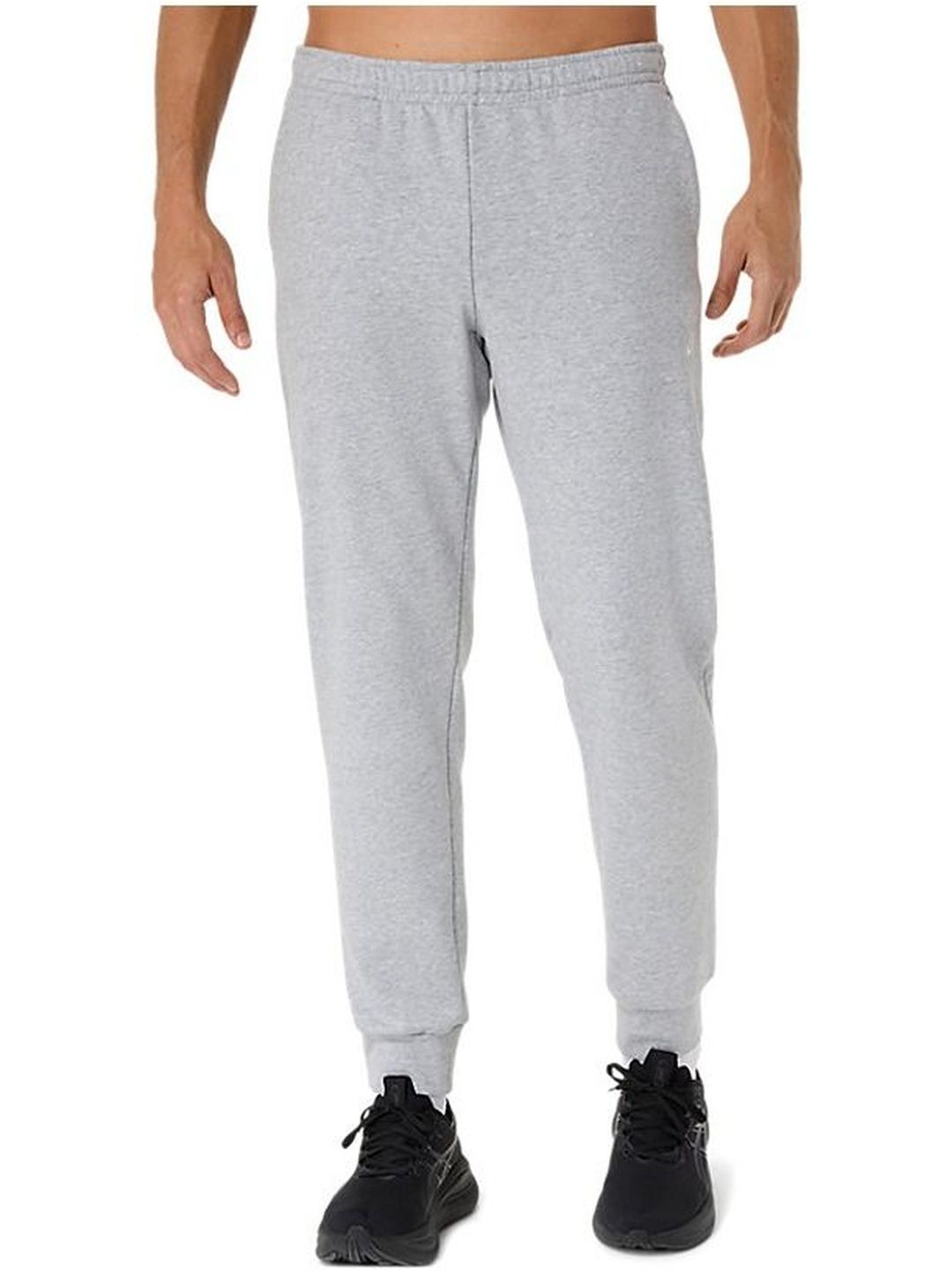 ASICS Men Cotton Mid Rise Track Pants-image-2