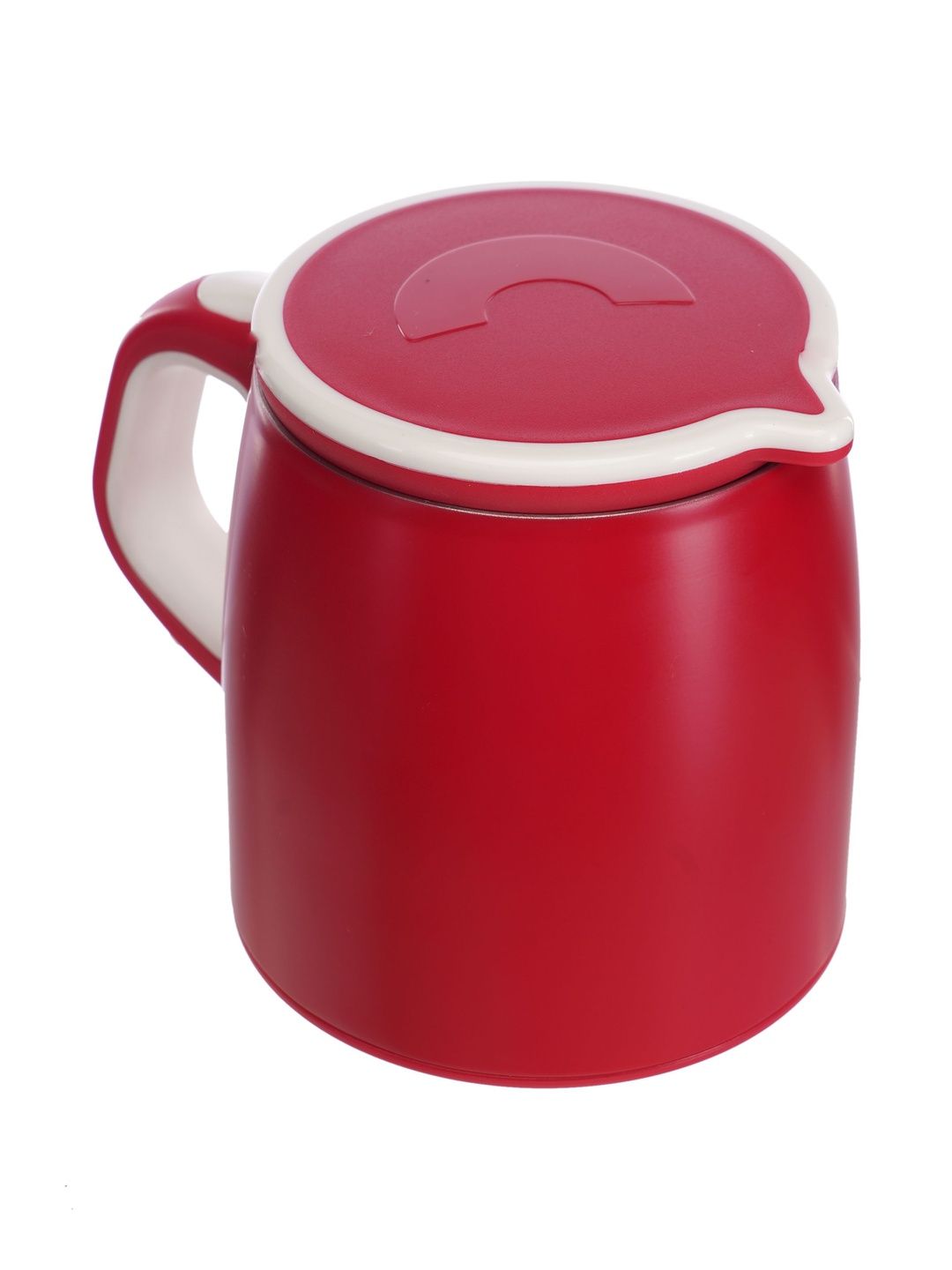Nertz Lifestyle Red Cherry Red Solid Stainless Steel Matte Mugs Set of Cups and Mugs-image-35