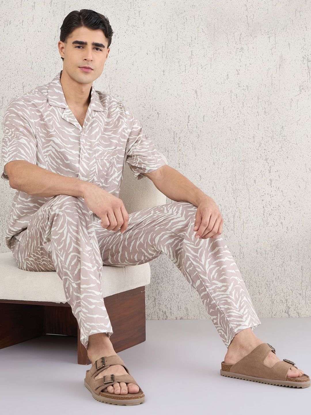 Sweet Dreams Men Printed Night suit-picture-26