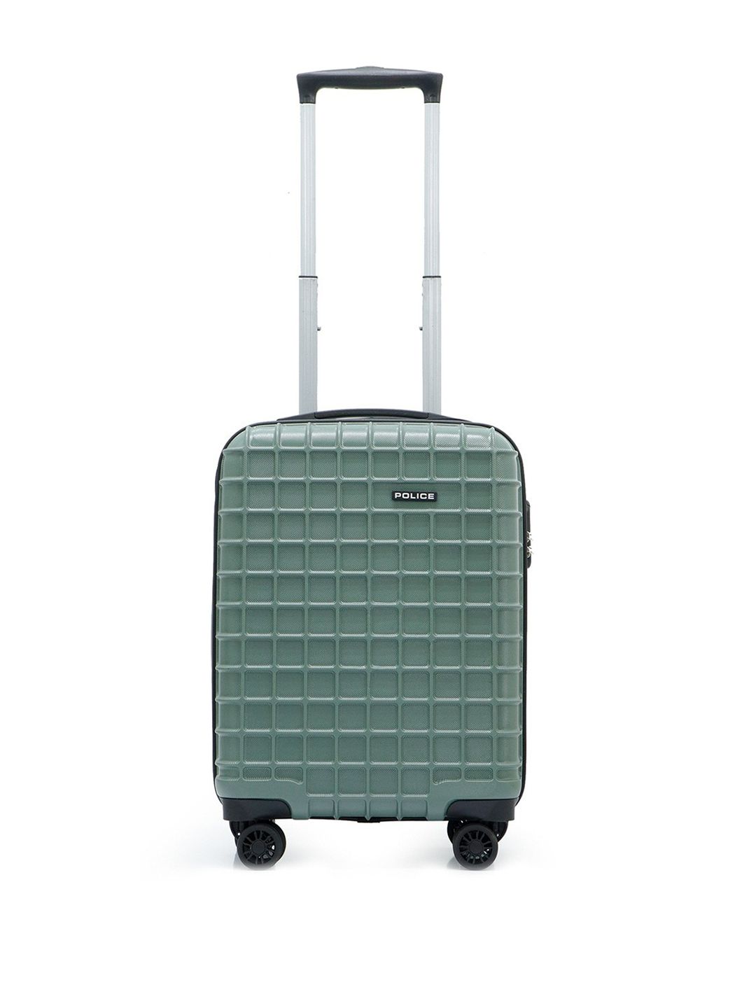 Police Textured Cabin Suitcase Trolley Bag- 40L-picture-40