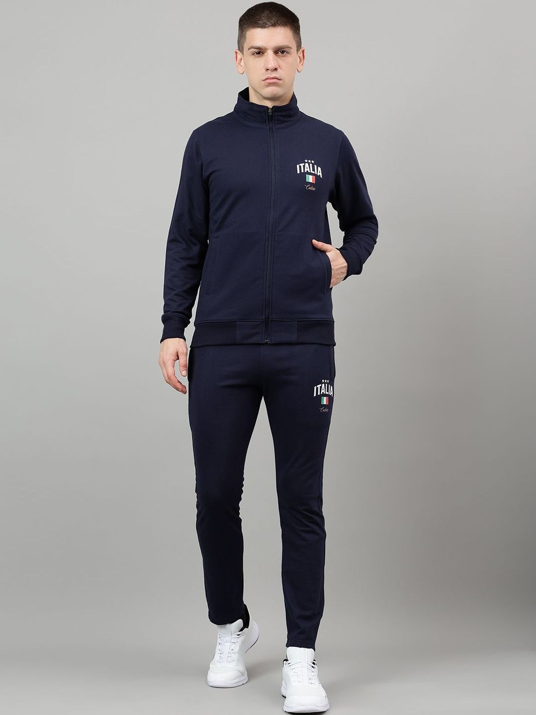 FCK GOLD Men Mock Collar Tracksuit-picture-20