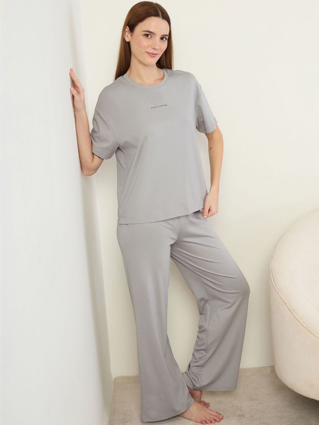 Sweet Dreams Women Printed Night suit-picture-43