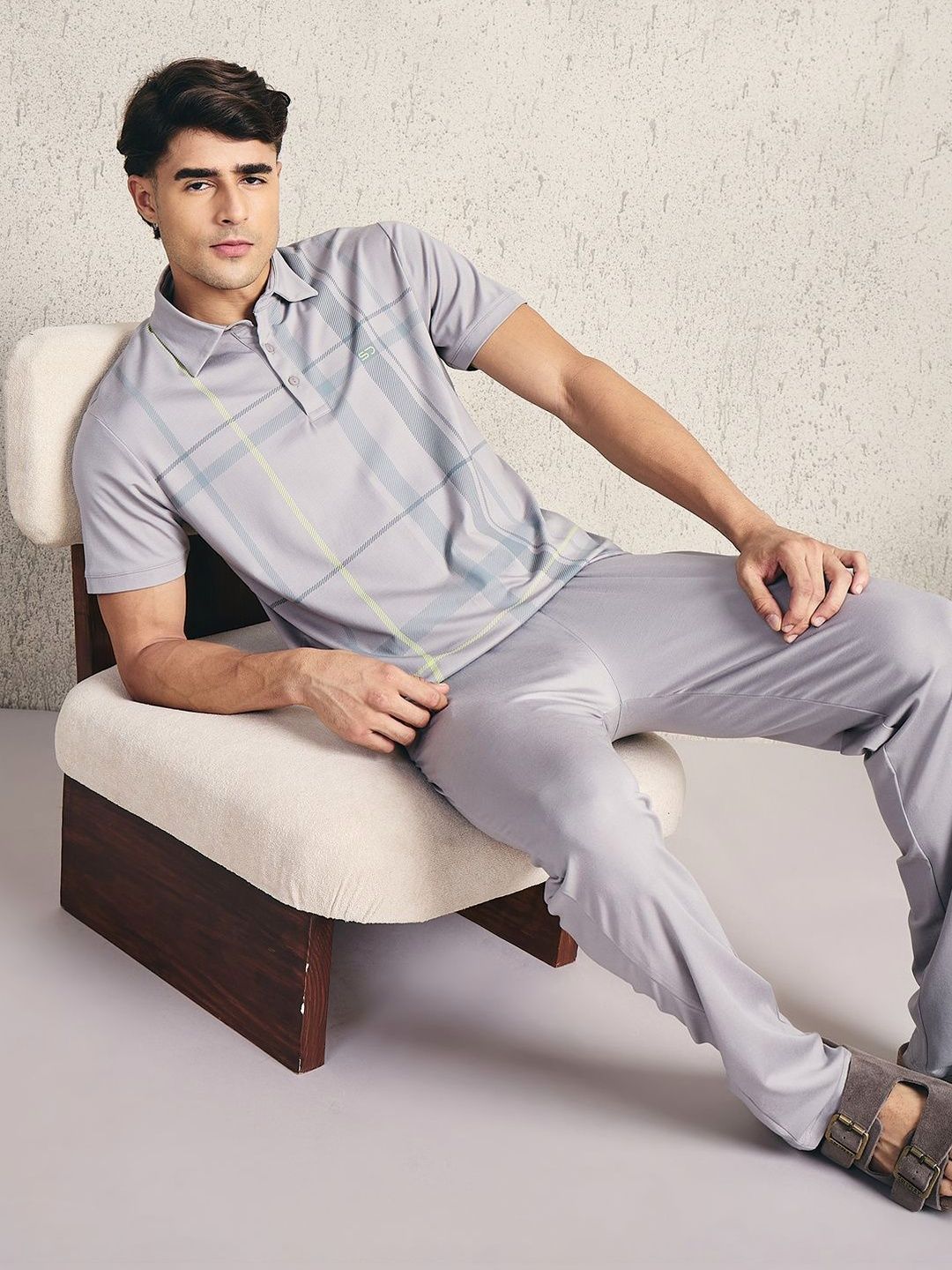 Sweet Dreams Men Checked Night suit-picture-47