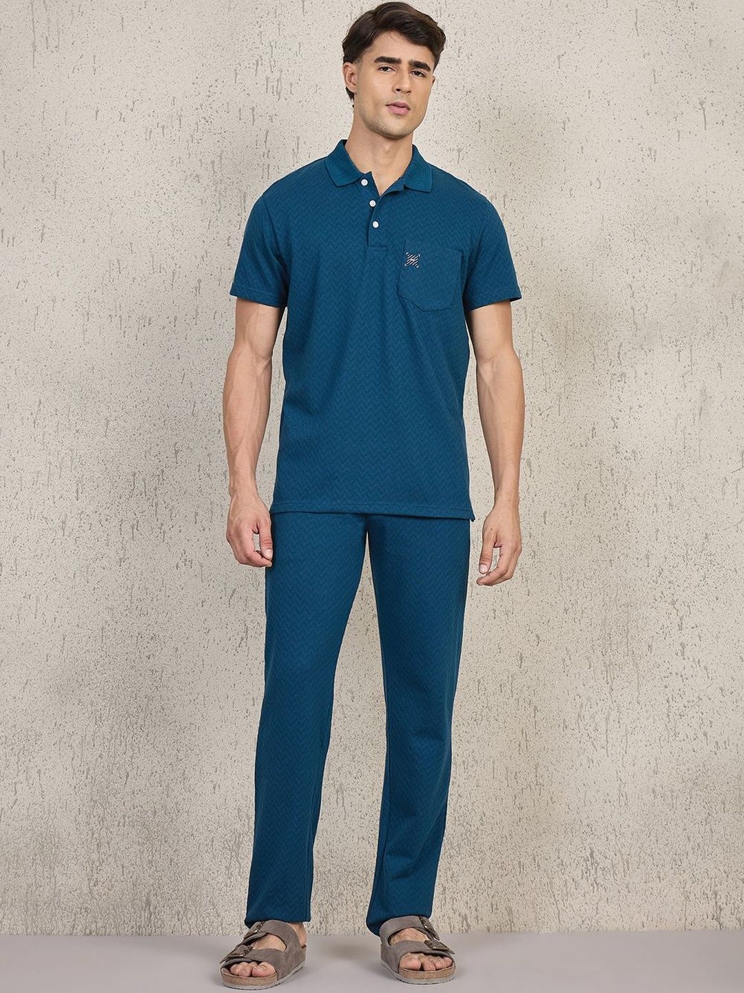 Sweet Dreams Men Printed Night suit-picture-33