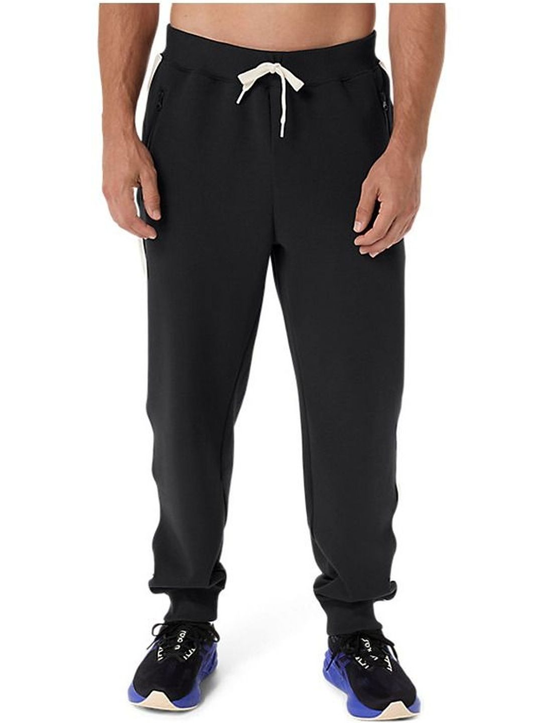 ASICS Heritage Men Pure Cotton Mid-Rise Joggers-picture-11