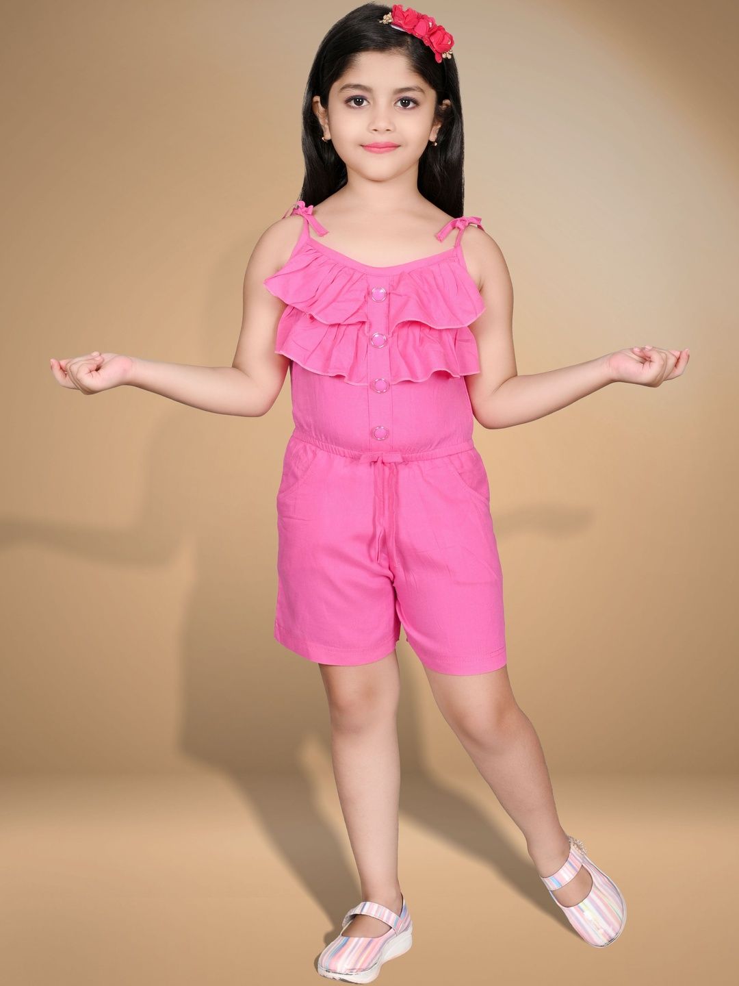 GLAMOUR WORLD GARMENTS Girls Organic Cotton Jumpsuit-picture-41