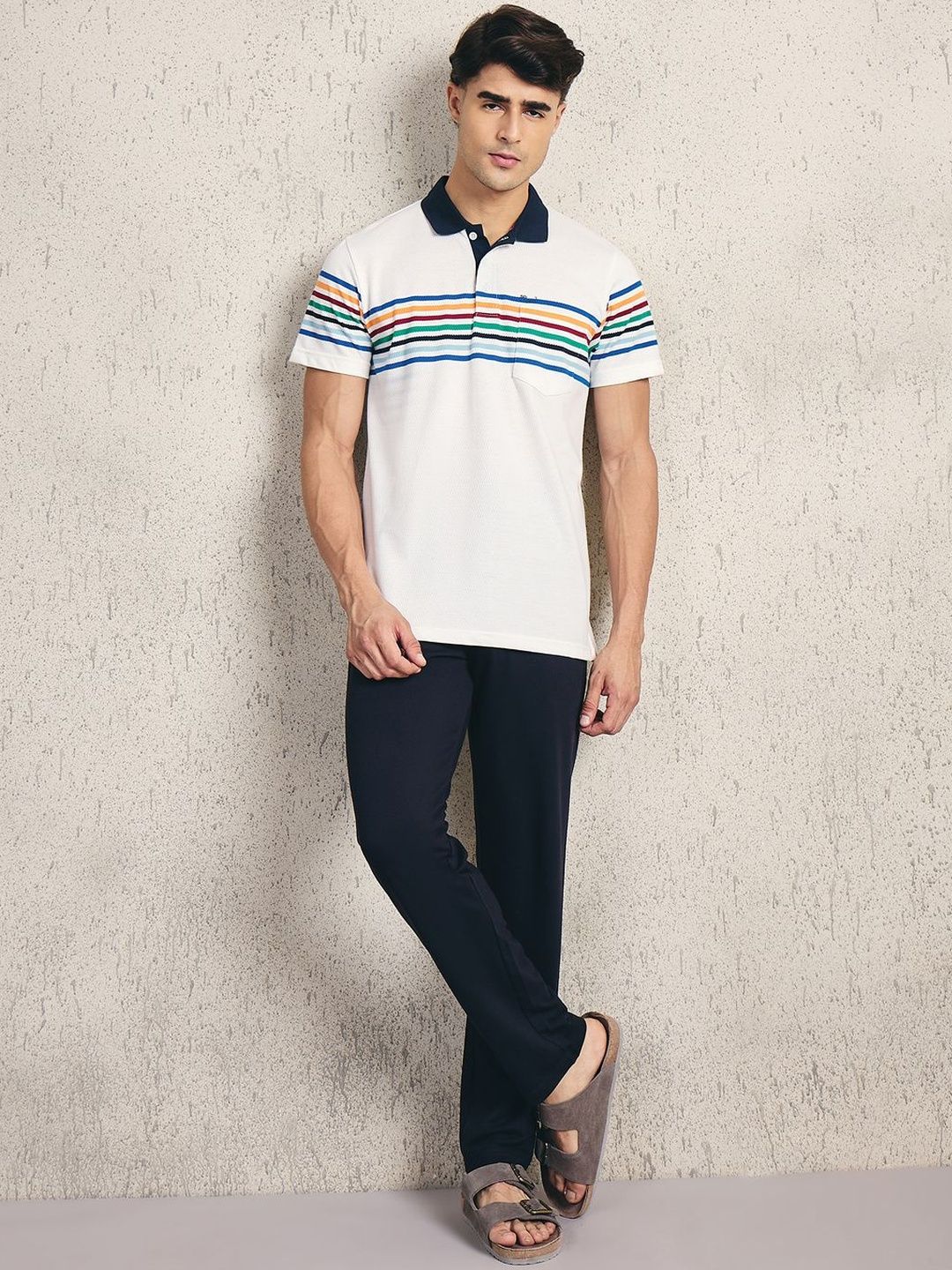 Sweet Dreams Men Striped Night suit-picture-32