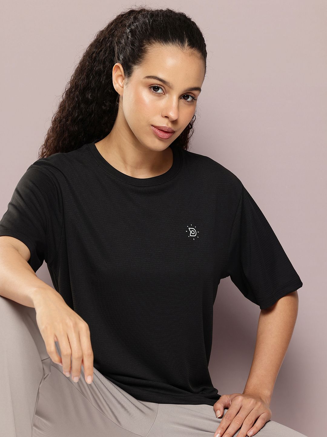 DILLINGER Drop-Shoulder Sleeves Anti-Microbial & Anti-Wicking Oversized Training T-shirt-picture-27