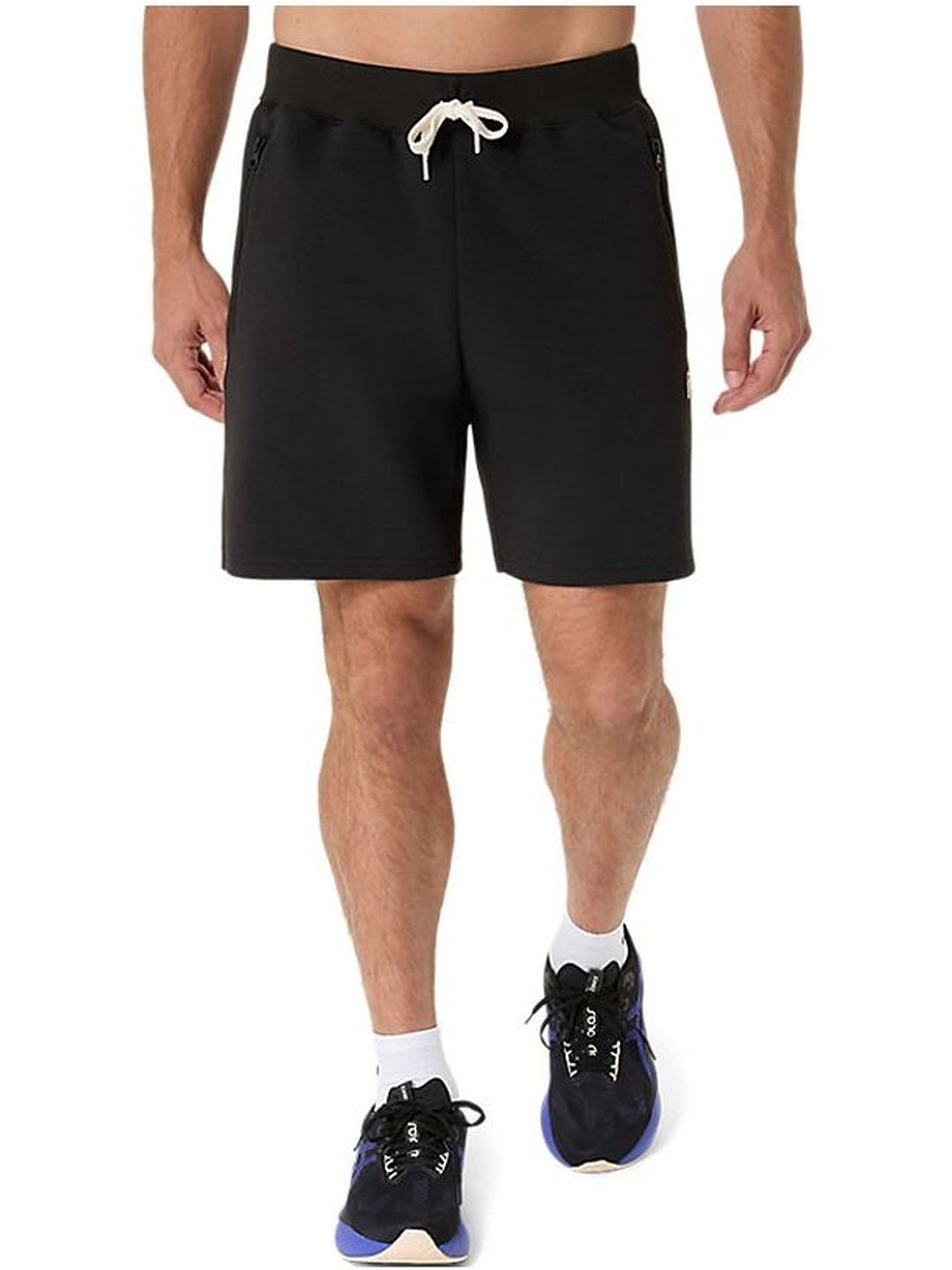 ASICS Men Pure Cotton Mid-Rise Knee Length Sports Shorts-picture-28