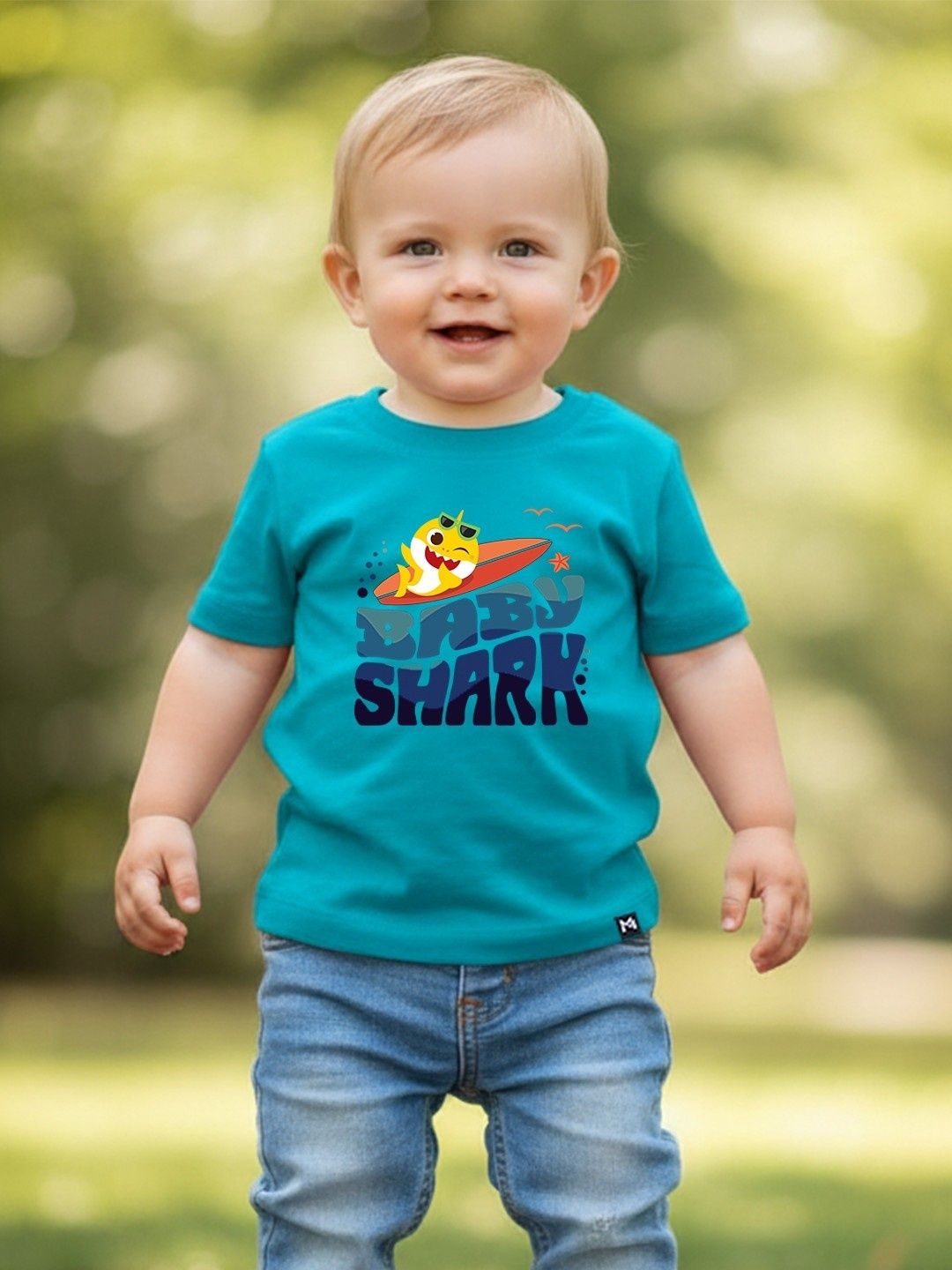 YK X Minute Mirth Infant Boys Baby Shark Printed T-shirt-picture-18