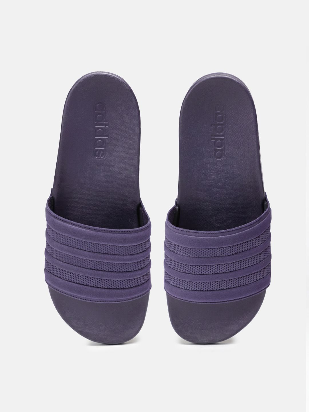 ADIDAS Unisex Adilette Comfort Striped Textured Sliders-picture-29