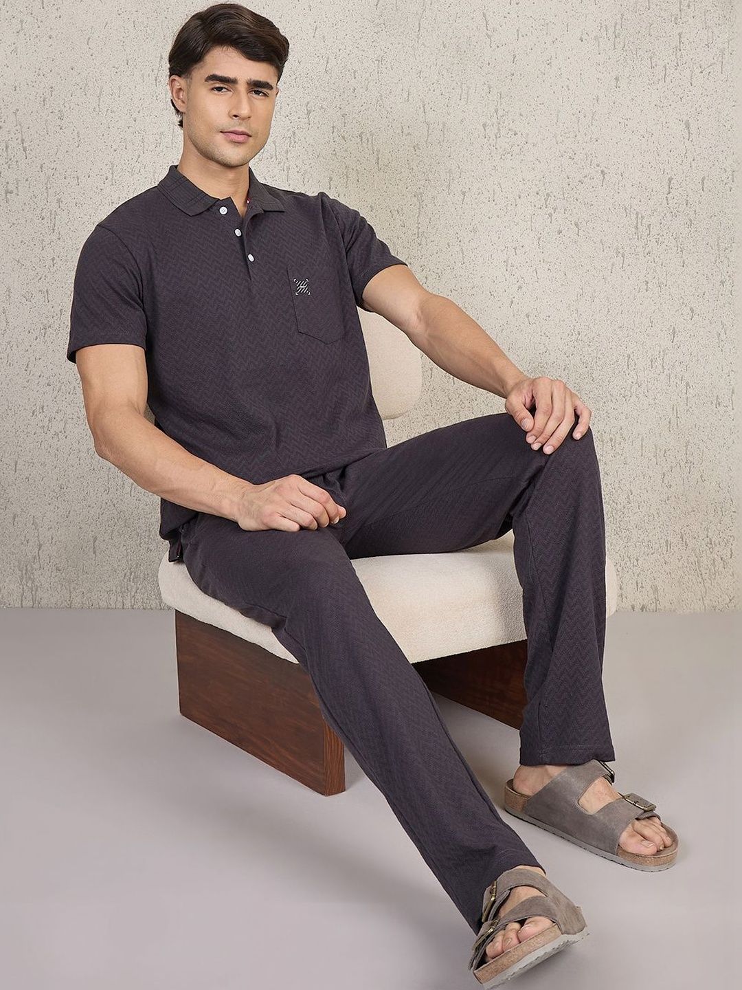 Sweet Dreams Men Printed Night suit-picture-34