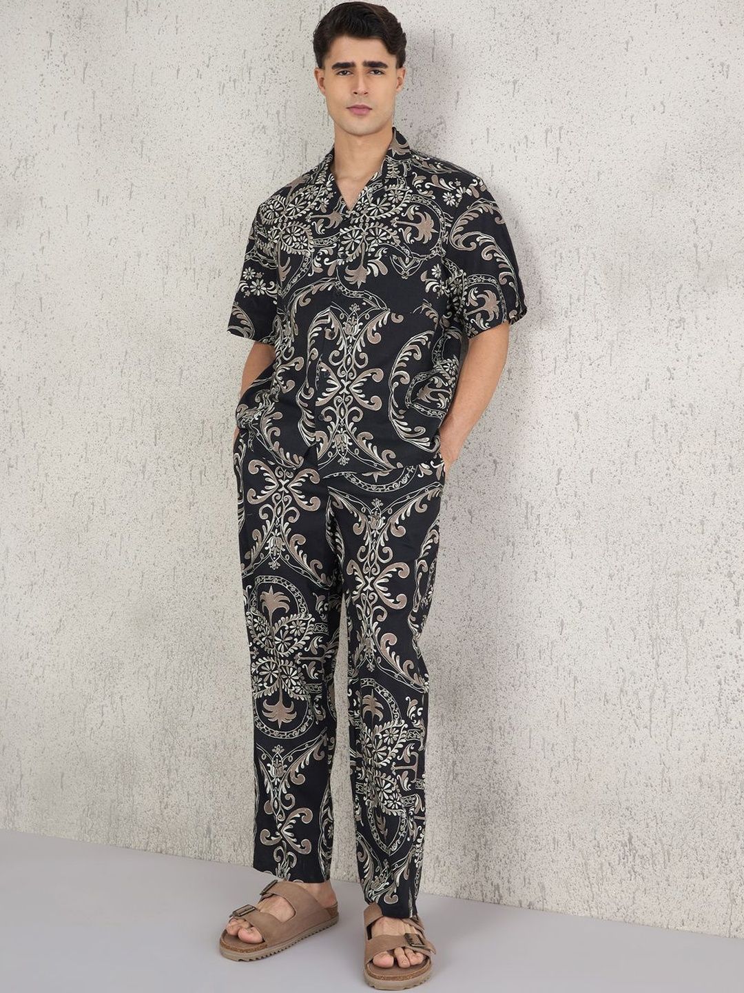 Sweet Dreams Men Printed Night suit-picture-34