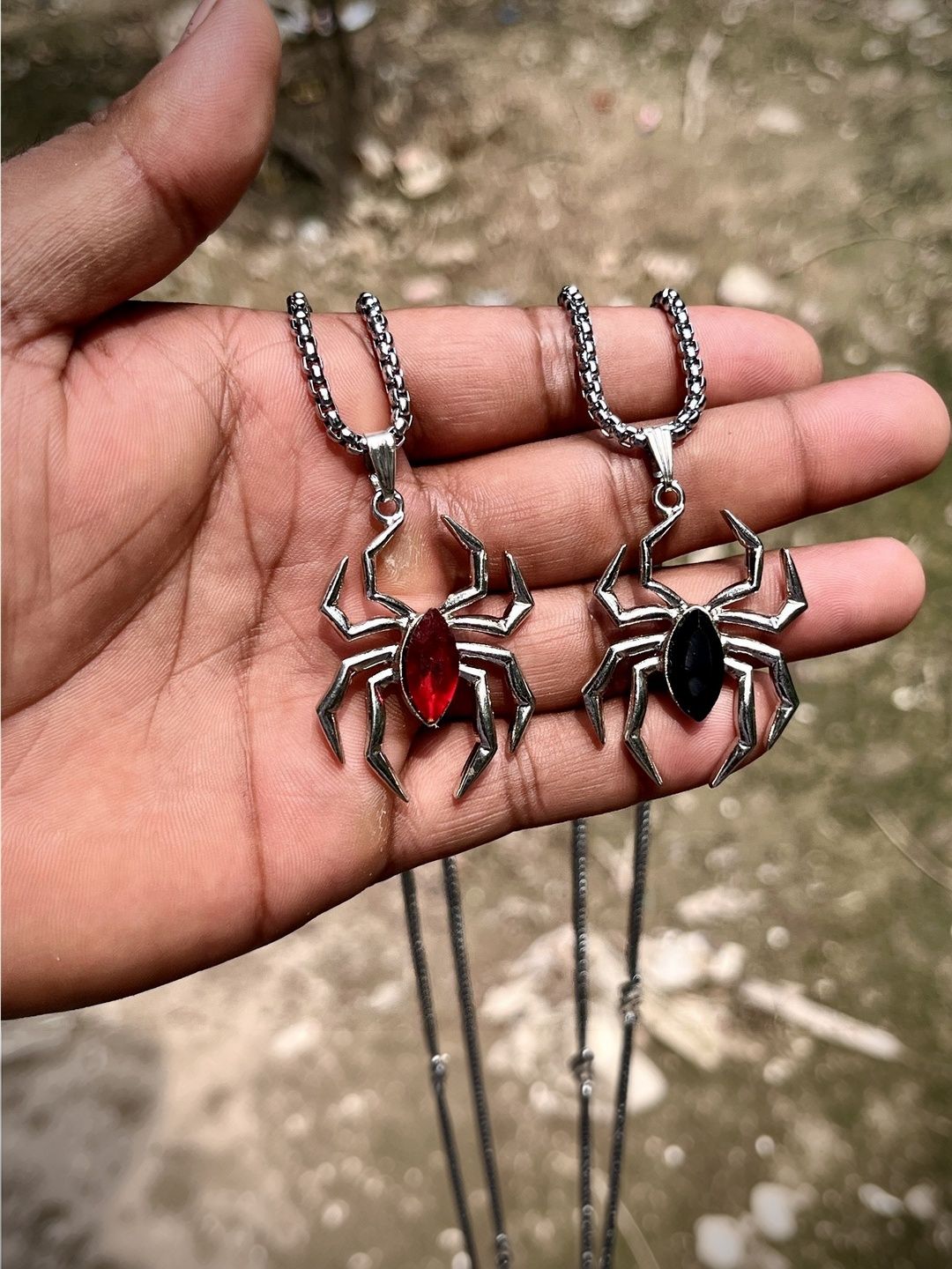 RV Jewels Silver-Plated Animal Shaped Pendants with Chains