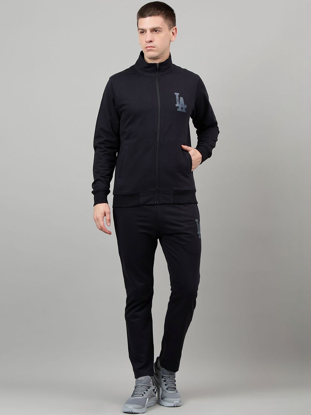 FCK GOLD Men Mock Collar Tracksuit-picture-22