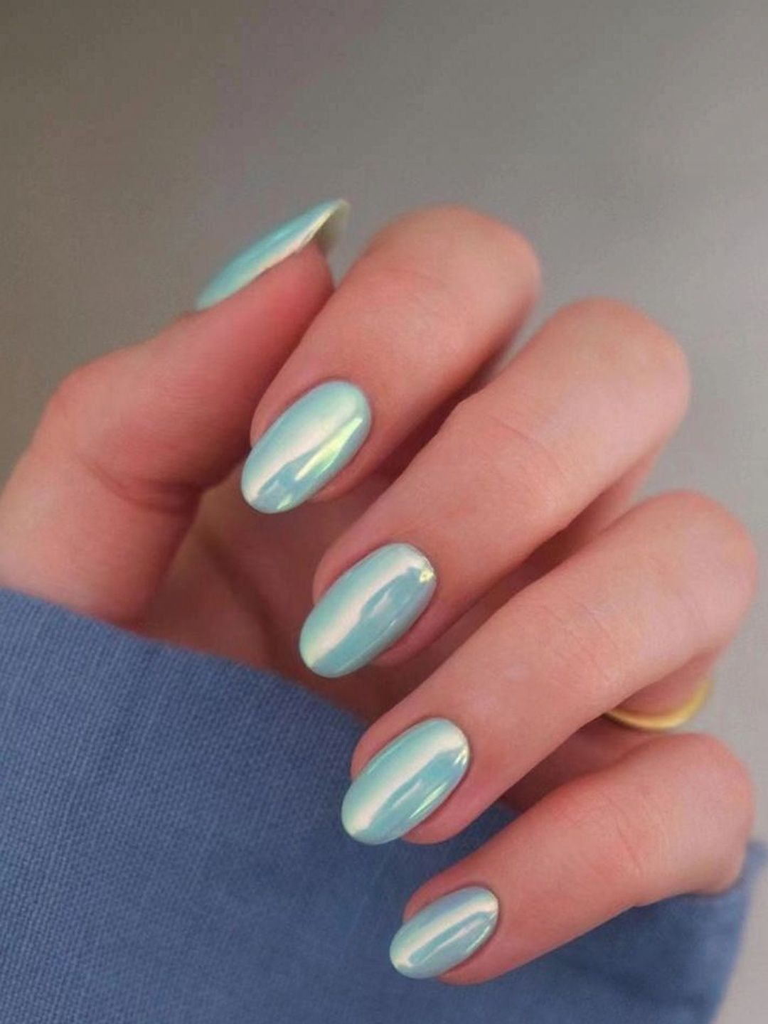 SLAY ON Nails Set Of 24 Reusable Artificial Press On Nails - Icy Blue-picture-19