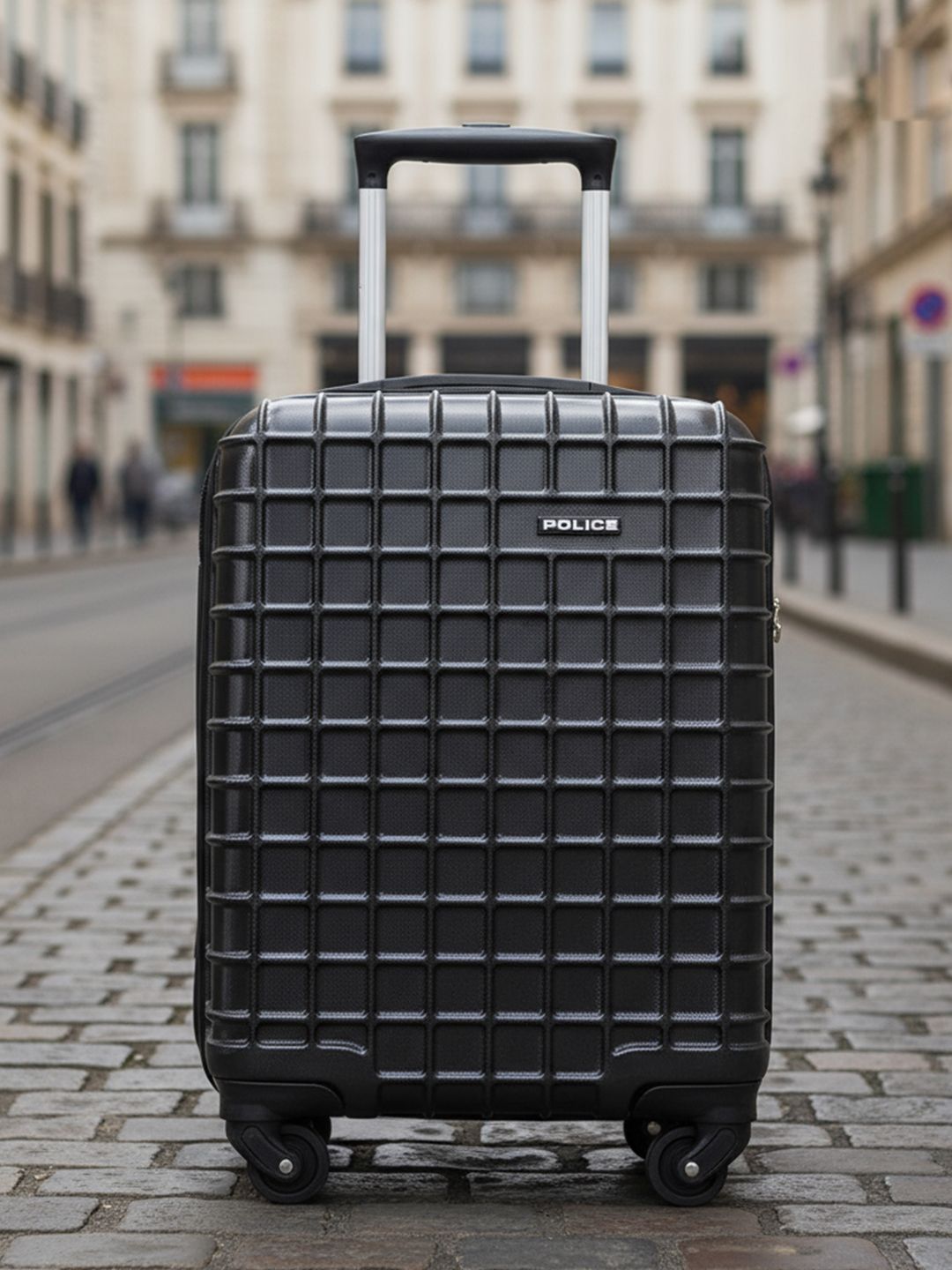 Police Textured Medium Suitcase Trolley Bag- 70L-picture-36