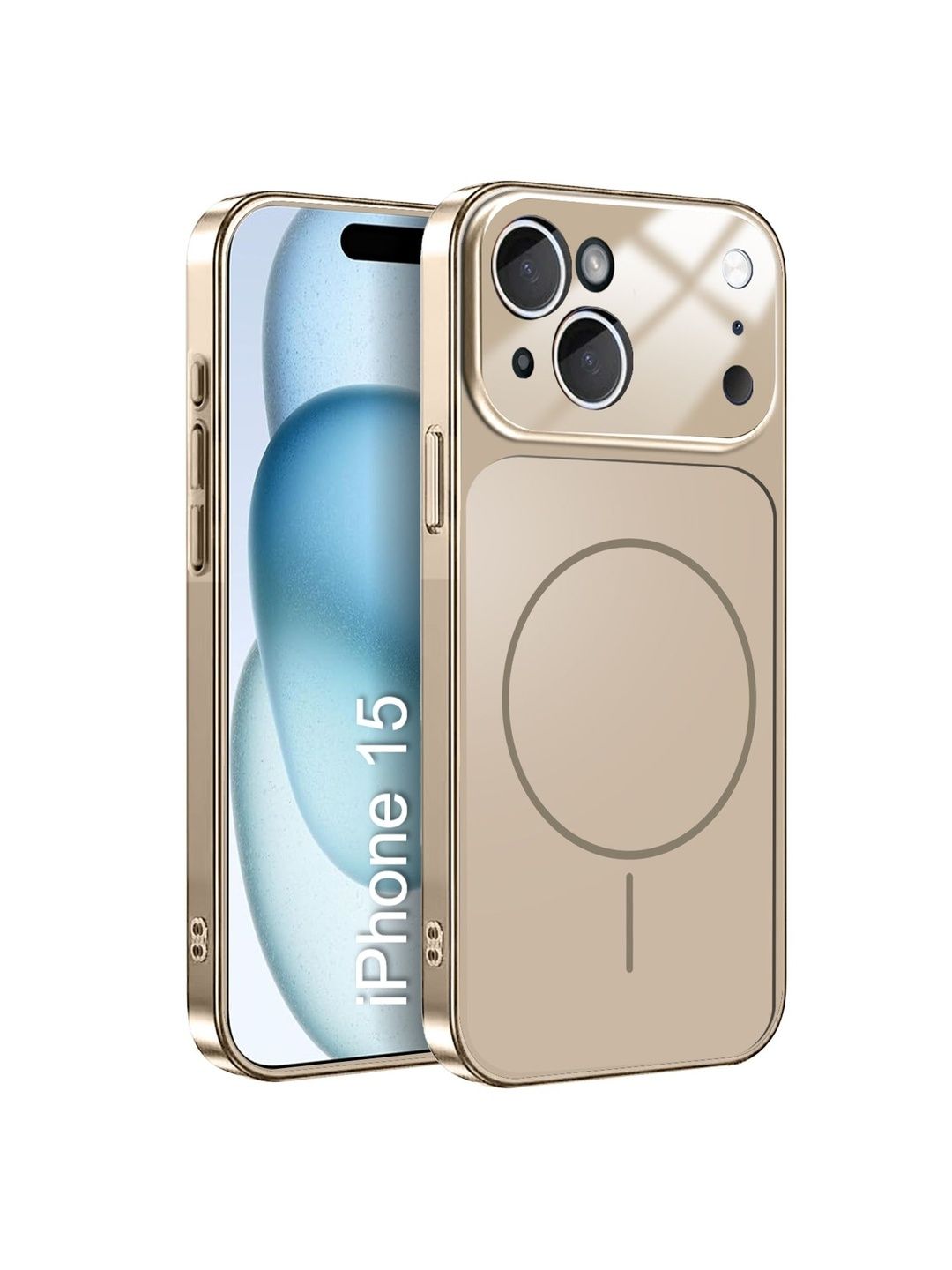 Luxury Kase Solid Printed iPhone 15 Back Case Mobile Accessories-picture-27