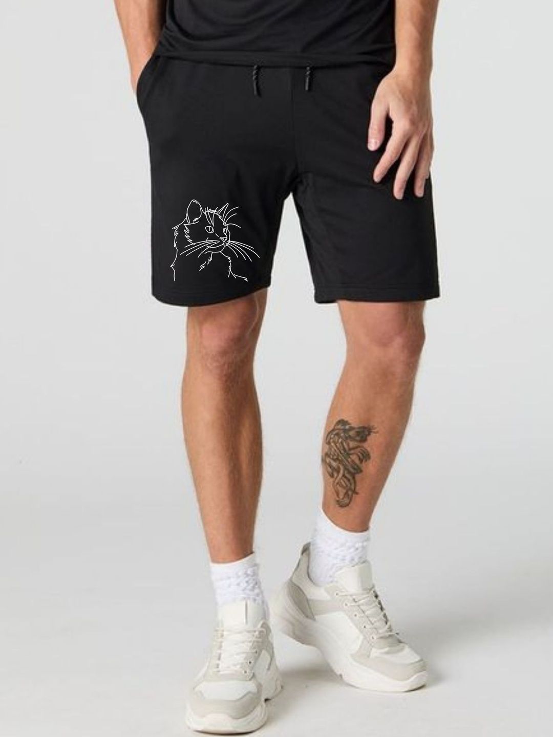 Tia Creations Men Printed Low-Rise Shorts-image-36