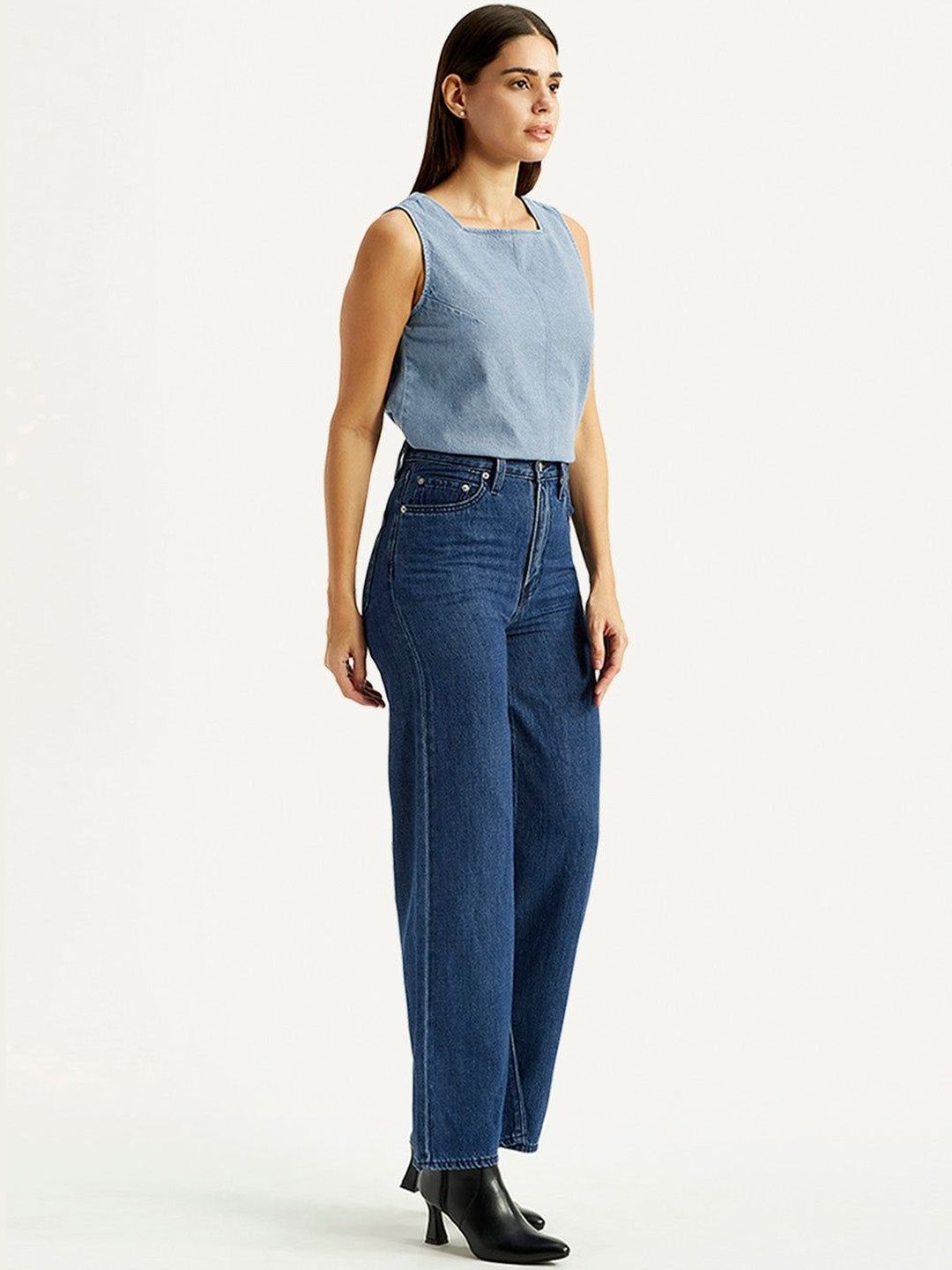 Levis Women Wide Leg High-Rise Light Fade Jeans-picture-22