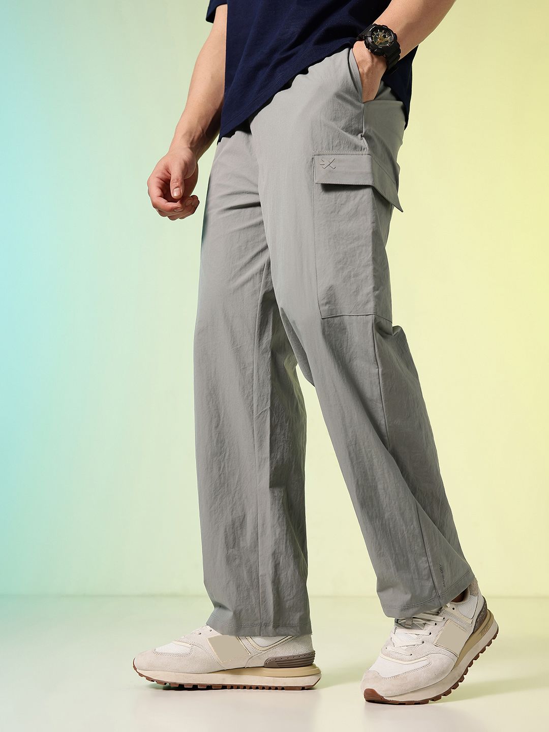 HRX by Hrithik Roshan Men Travel Series Relaxed Fit Track Pants-picture-35