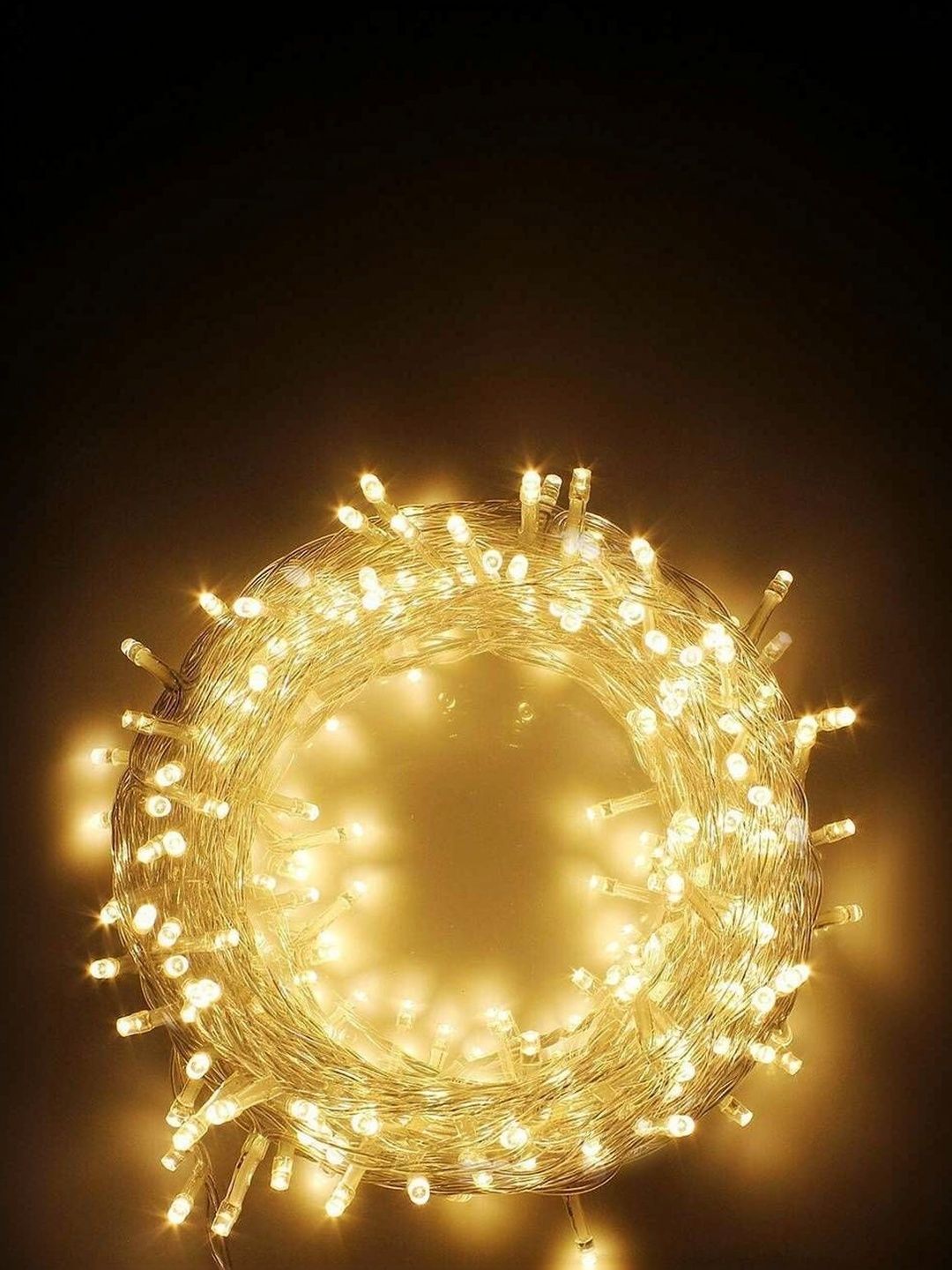 MPROW Yellow Lightweight Rice Shape String Light-picture-54