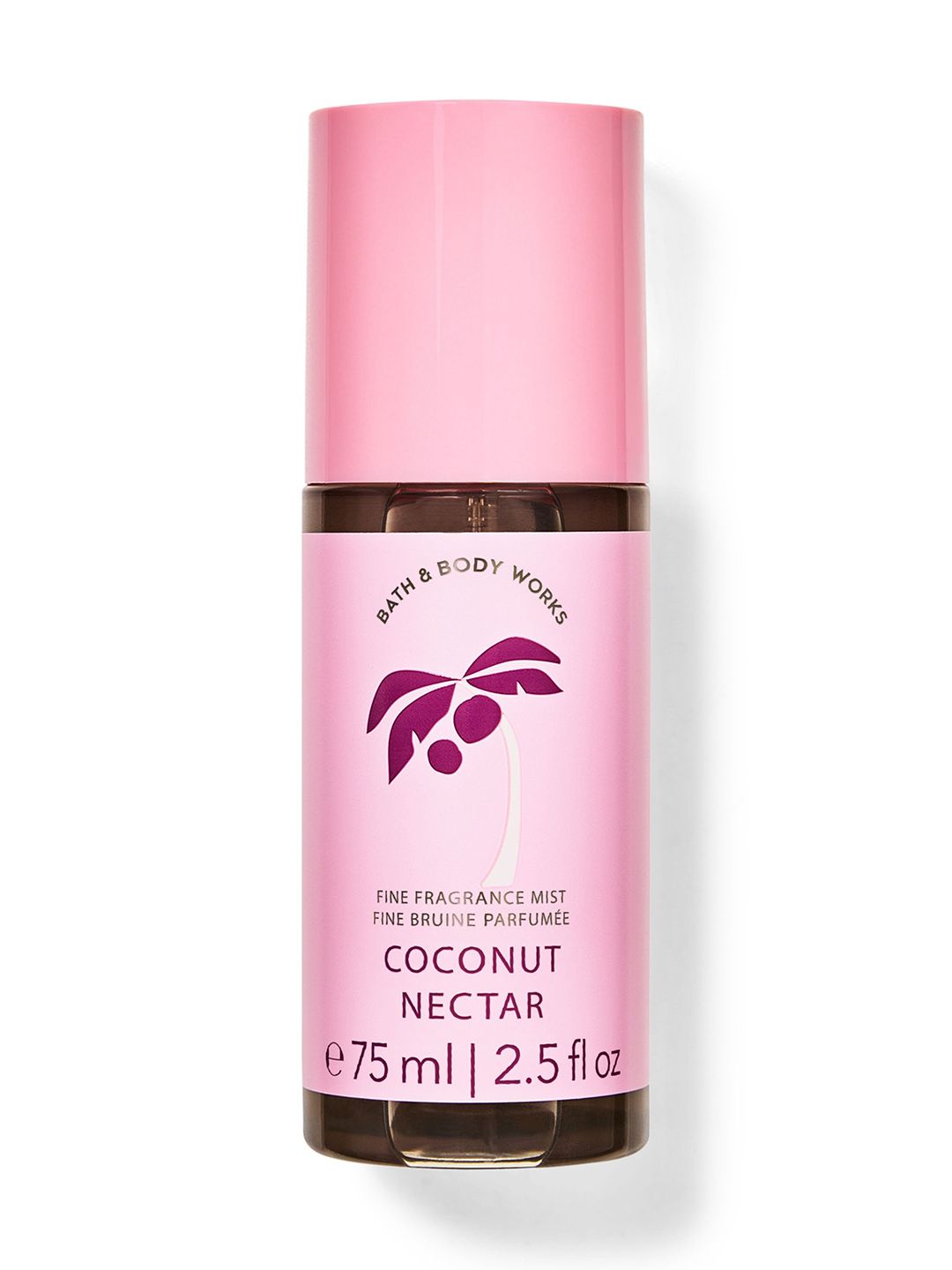 Bath & Body Works Coconut Nectar Travel Size Fine Fragrance Mist - 75ml
