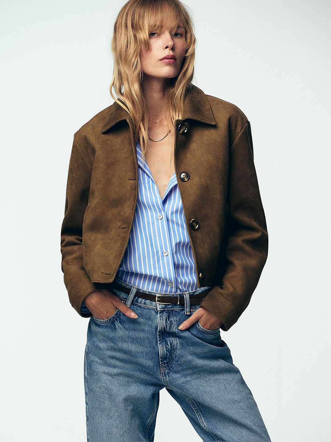 LULU & SKY Women Crop Bomber Jacket-picture-50