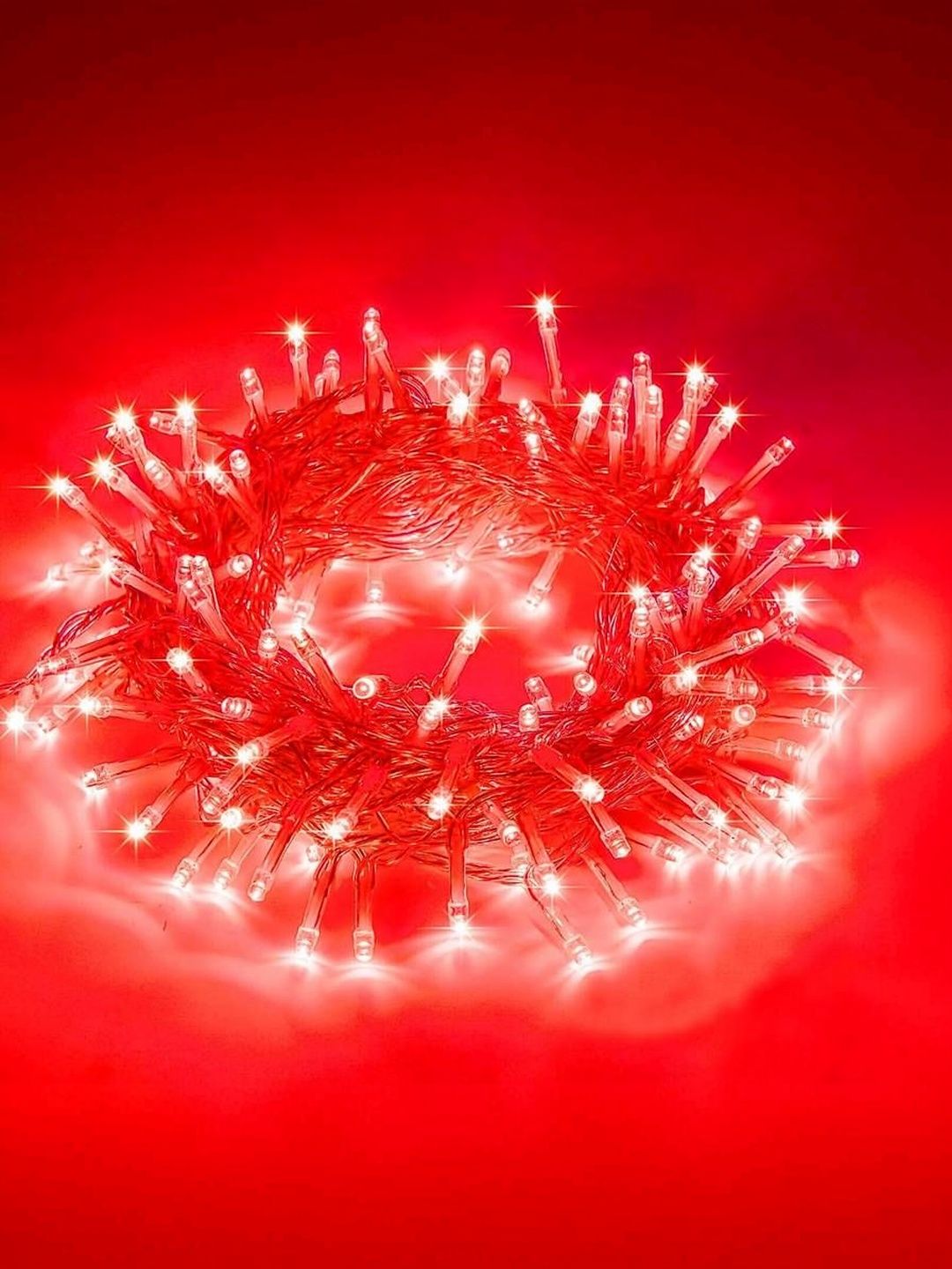 MPROW Red Lightweight Rice Shape 3-Pcs String Lights-picture-17