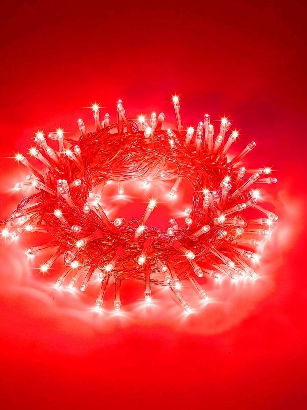 MPROW Red Lightweight Rice Shape String Light-picture-12
