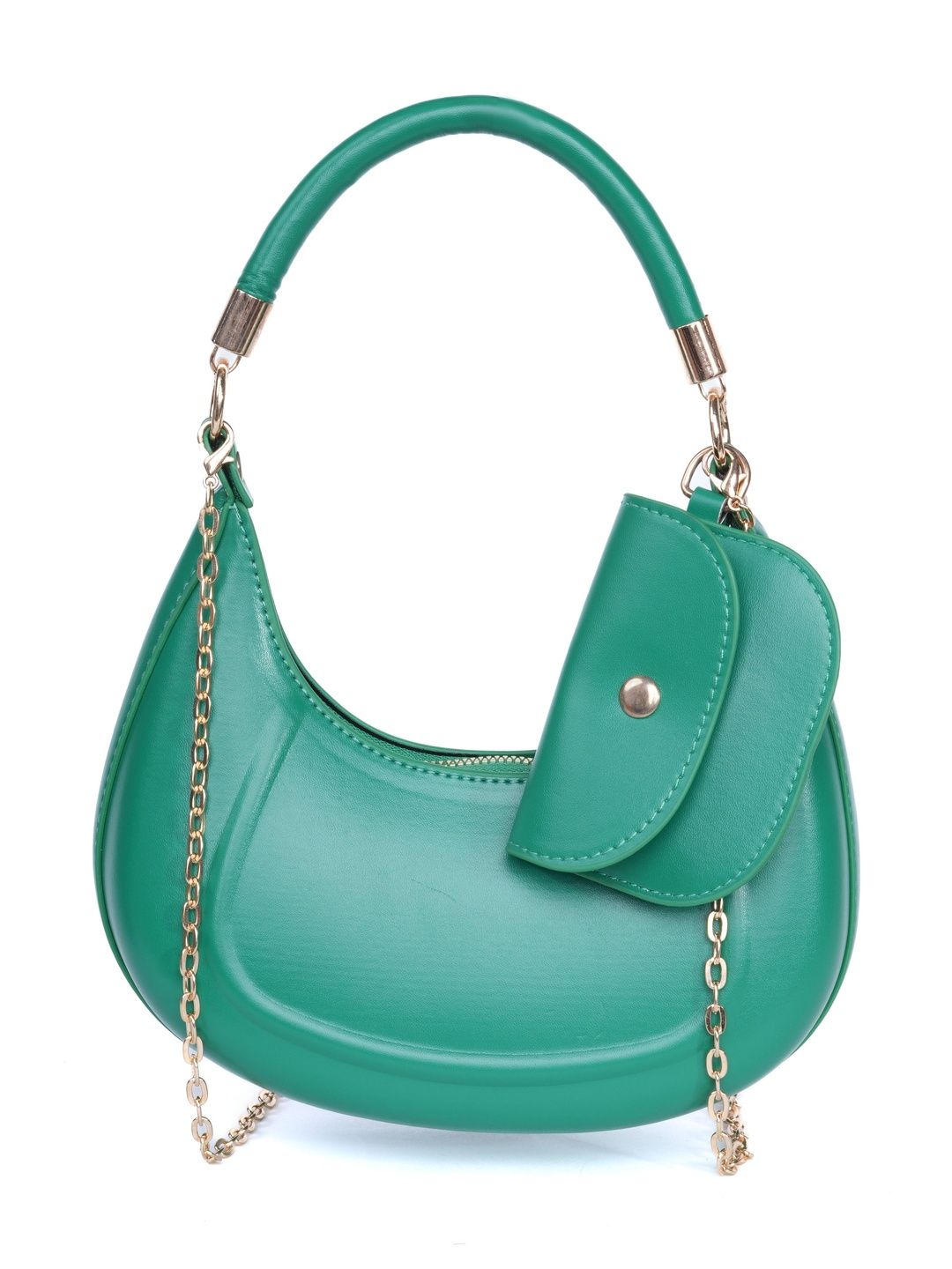 Santorini Half Moon Handheld Bag with Bow Detail-picture-13