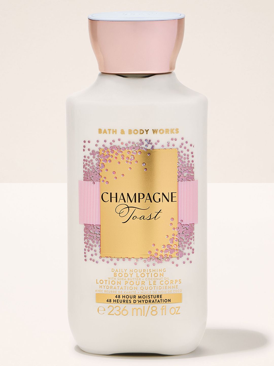 Bath & Body Works Champagne Toast Body Lotion with Shea Butter & Coconut Oil - 236 ml