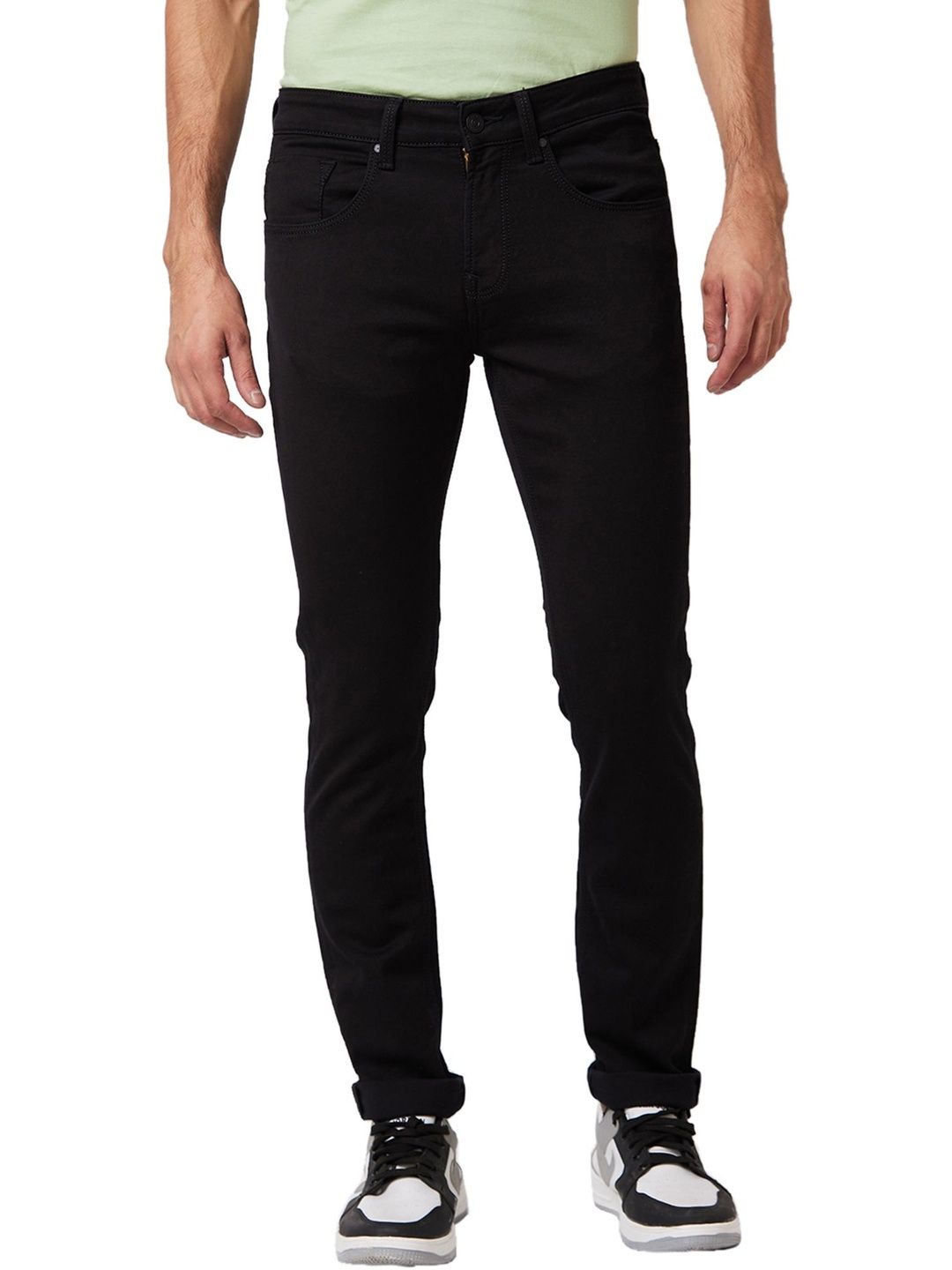 SPYKAR Men Slim Fit Low-Rise Stretchable Jeans-image-10